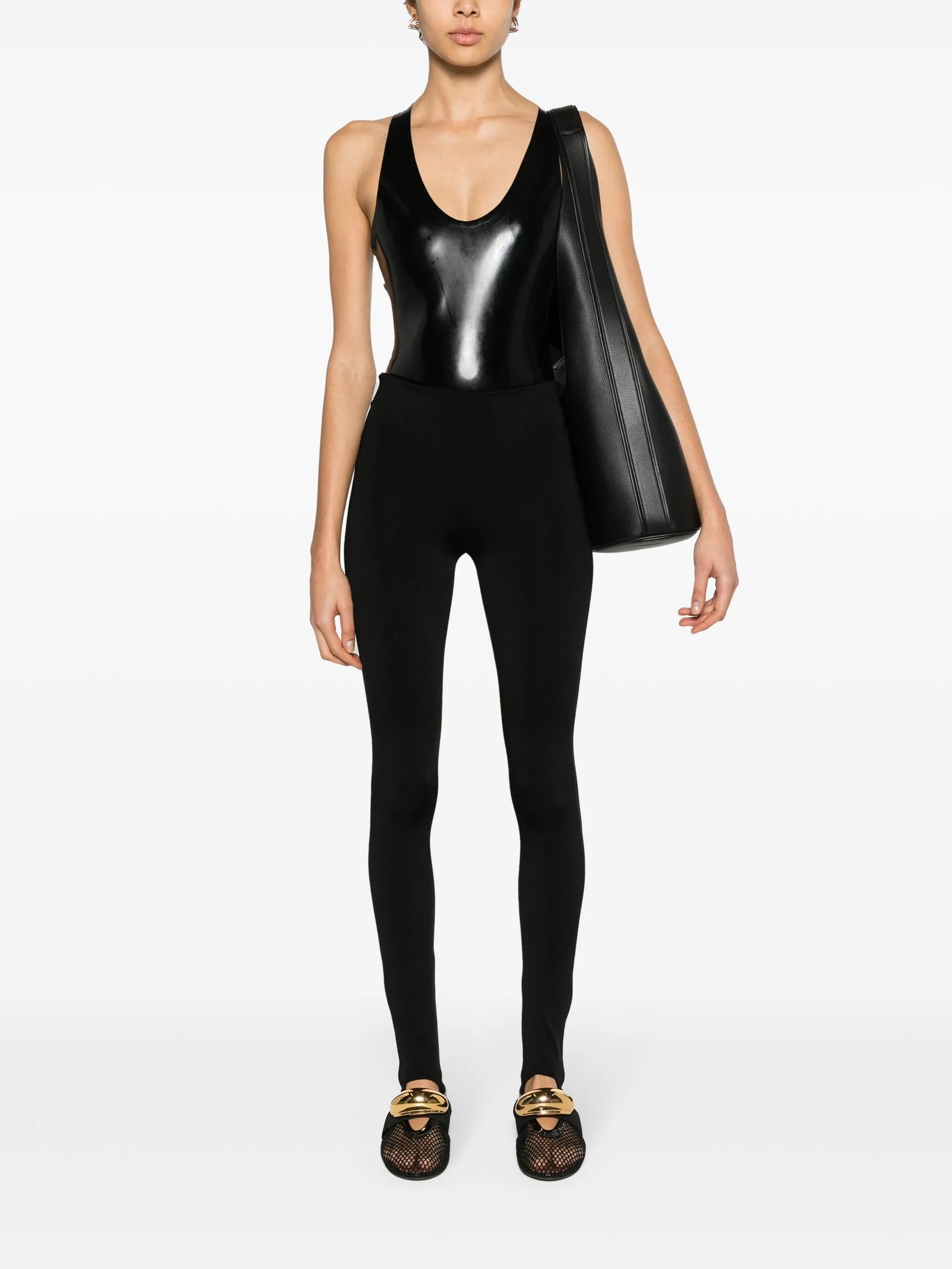 high-waist leggings