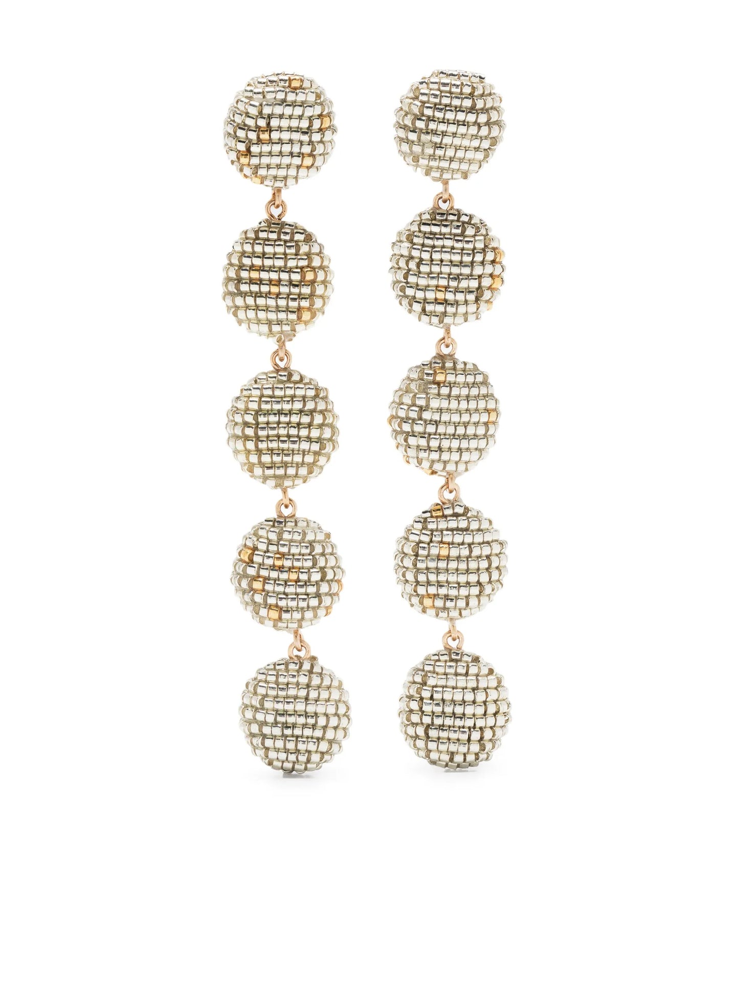 Cimu beaded drop earrings