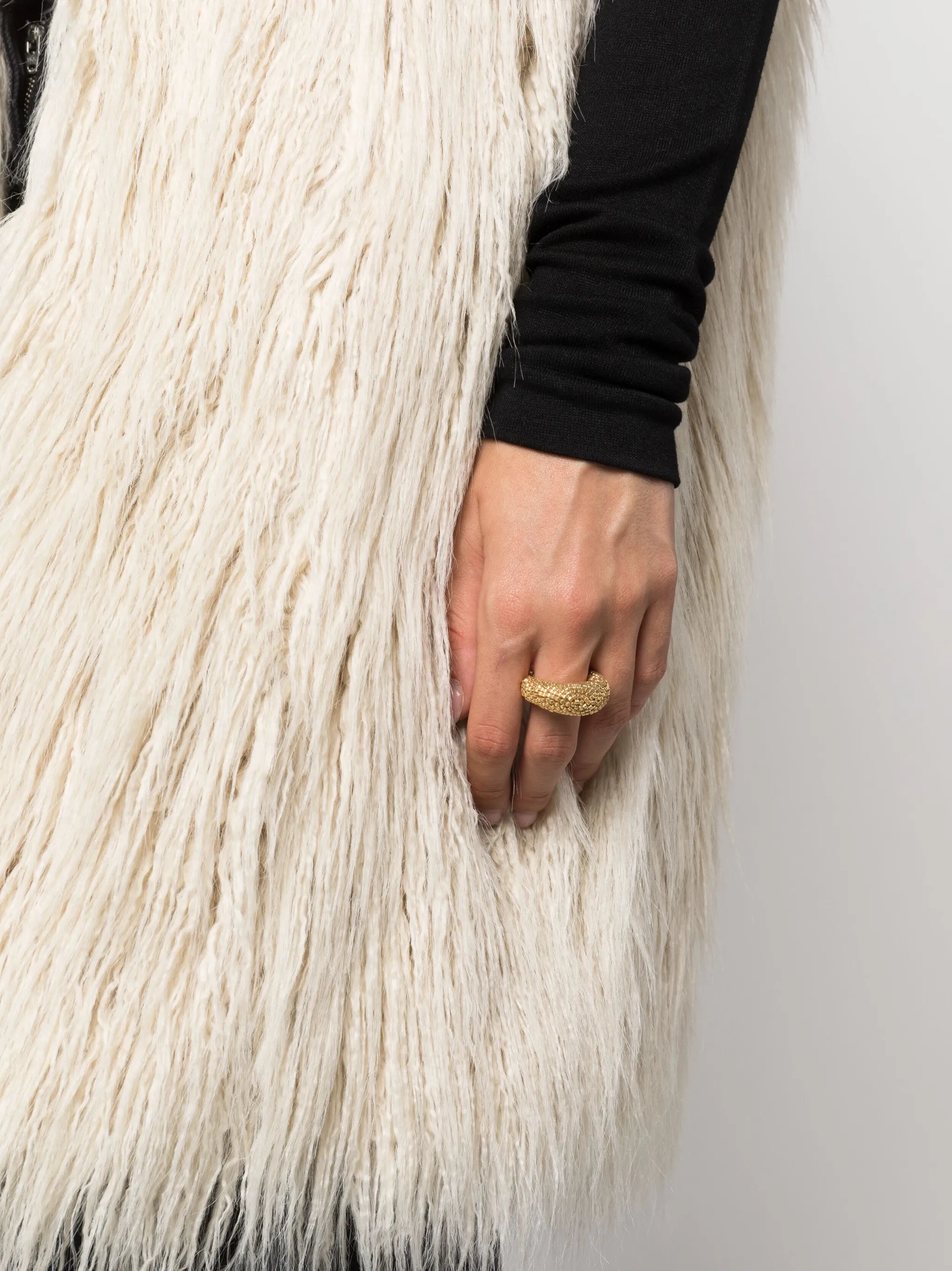 Macia beaded ring