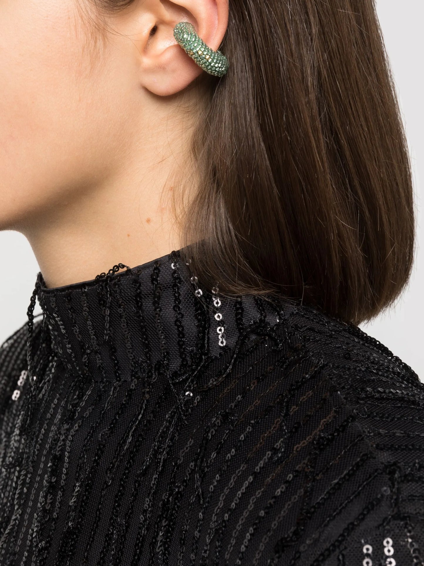 Ora beaded earcuff earring