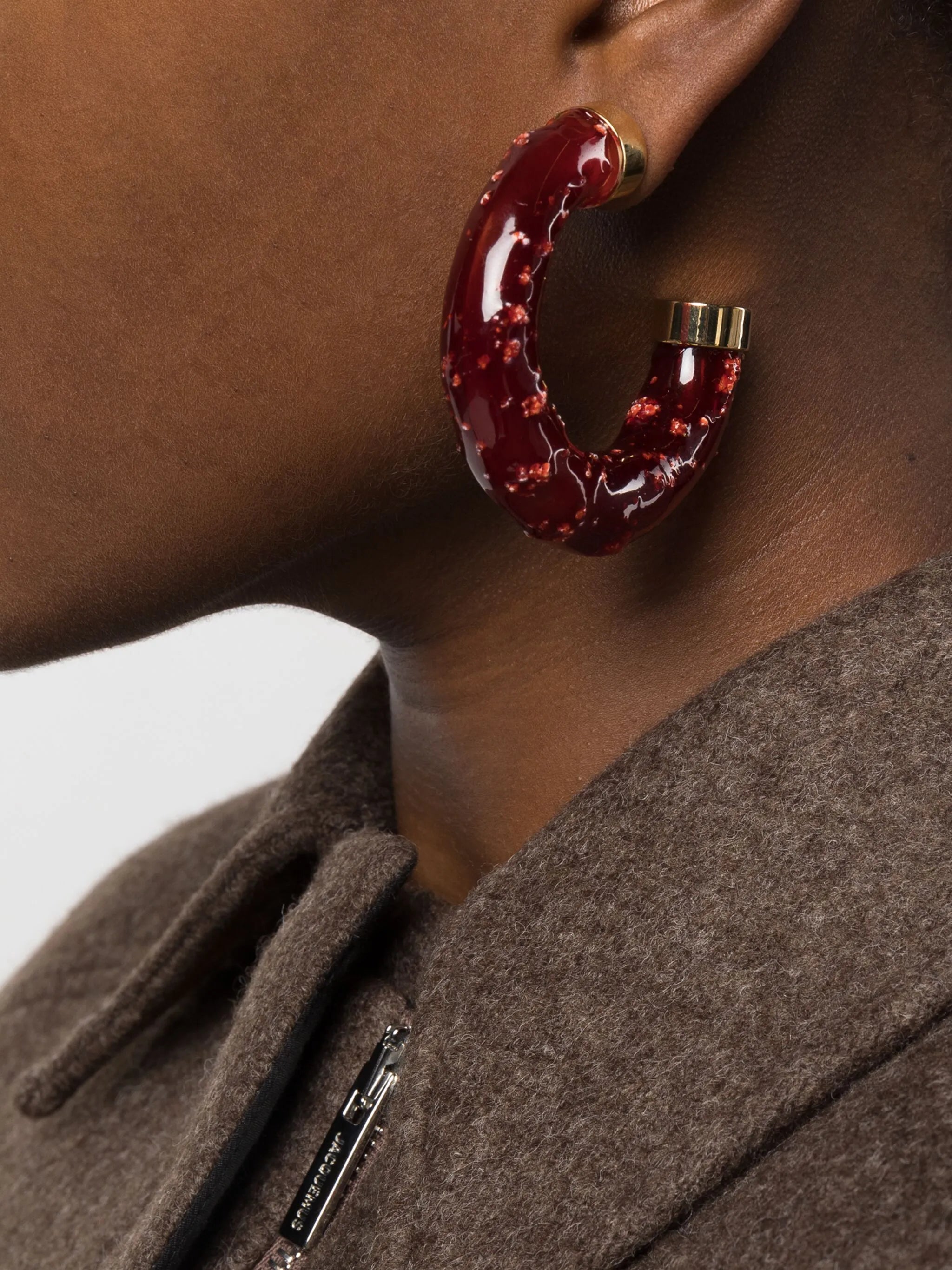 Les créoles Confiture hoop earrings