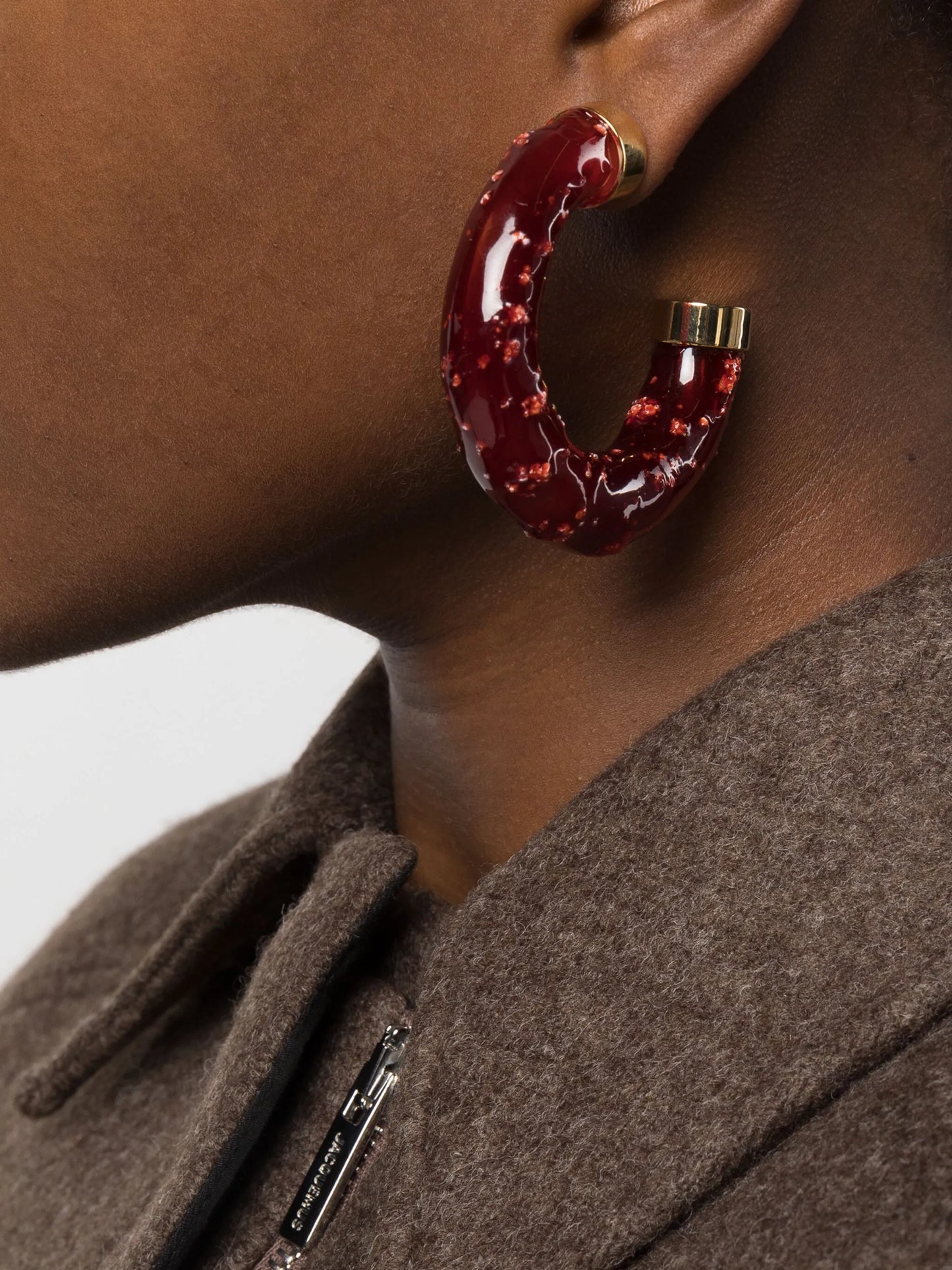 Les créoles Confiture hoop earrings