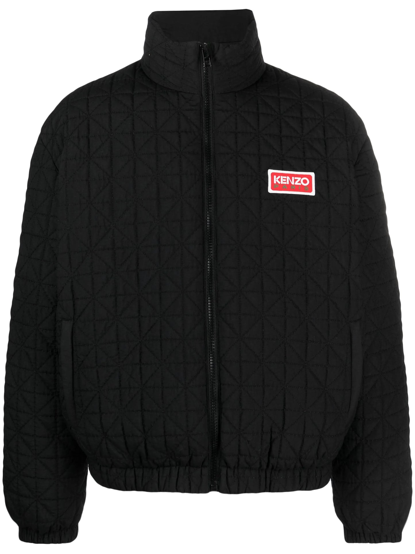 Sashiko-stitch puffer jacket
