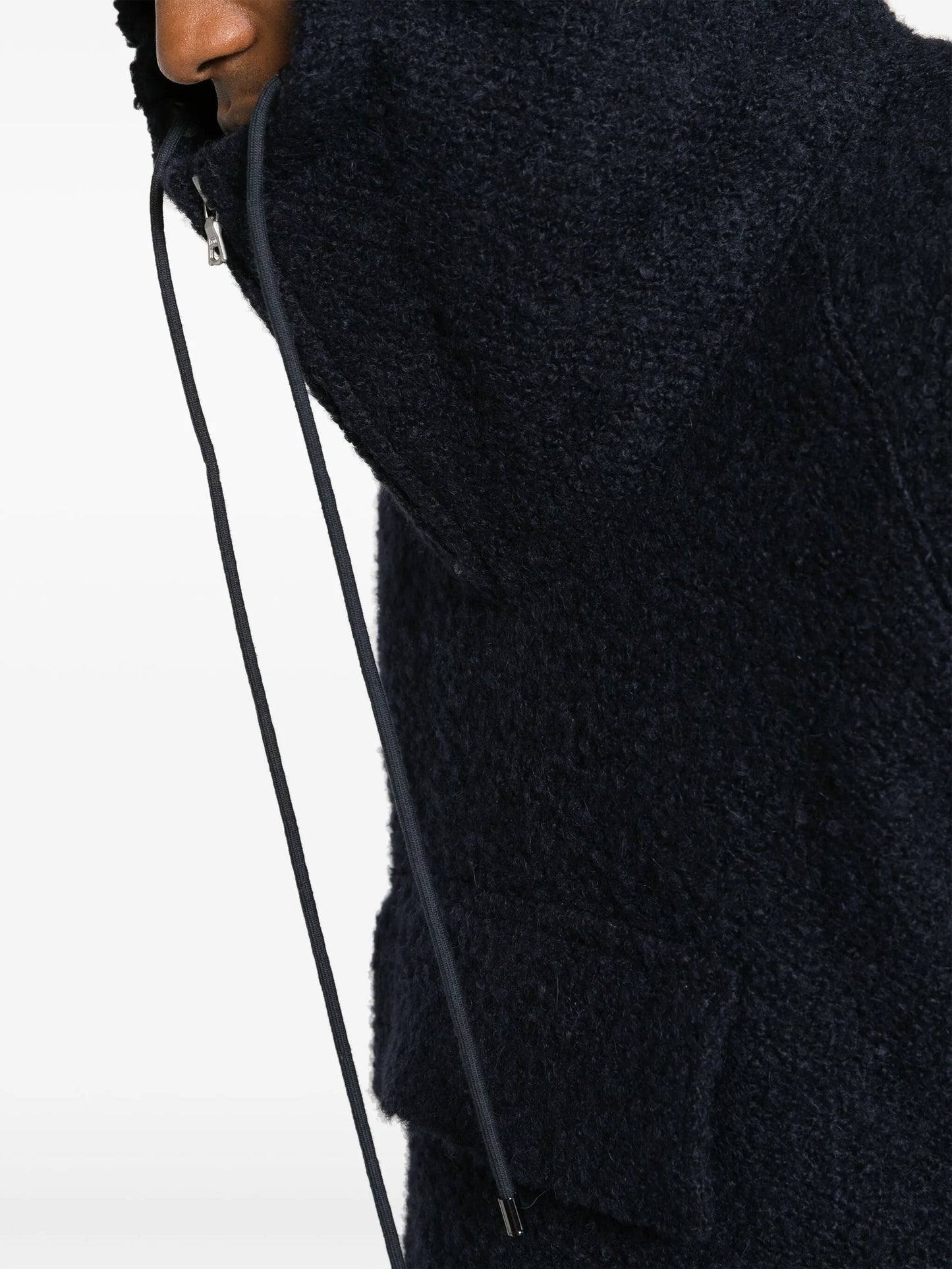 lightweight cloth hooded parka