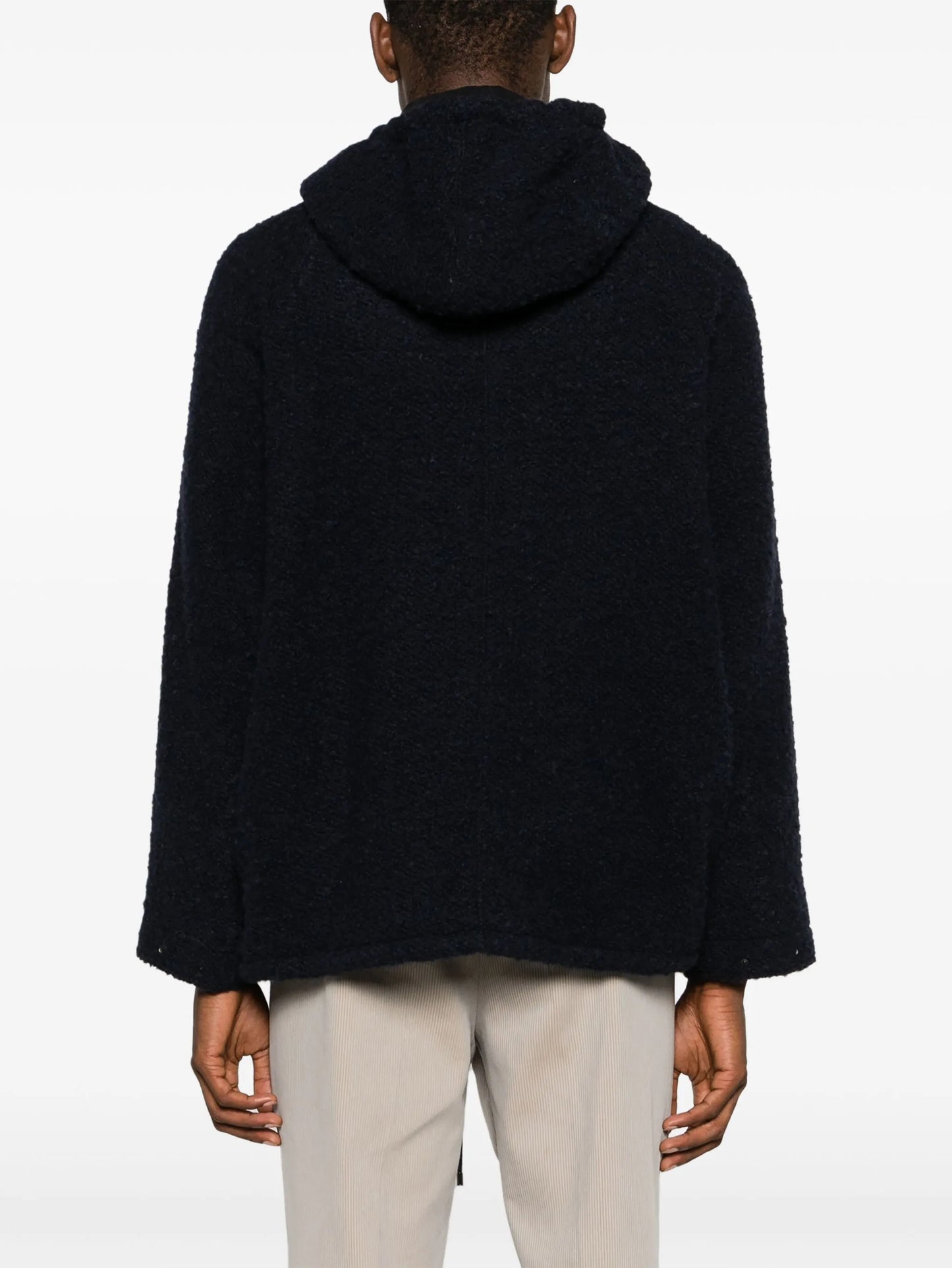 lightweight cloth hooded parka