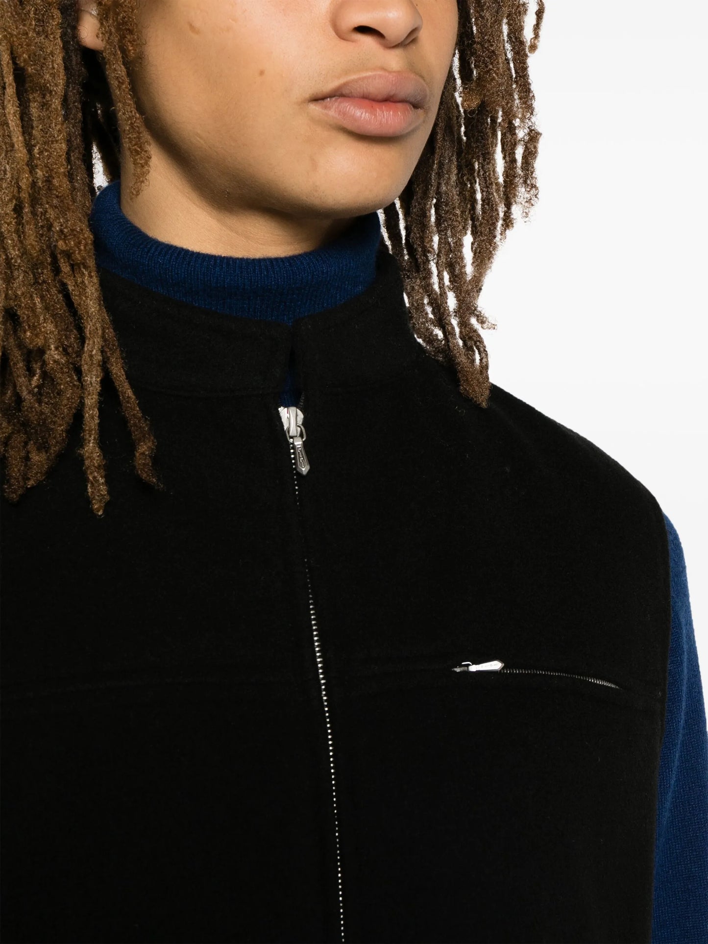 Mosser wool-blend vest