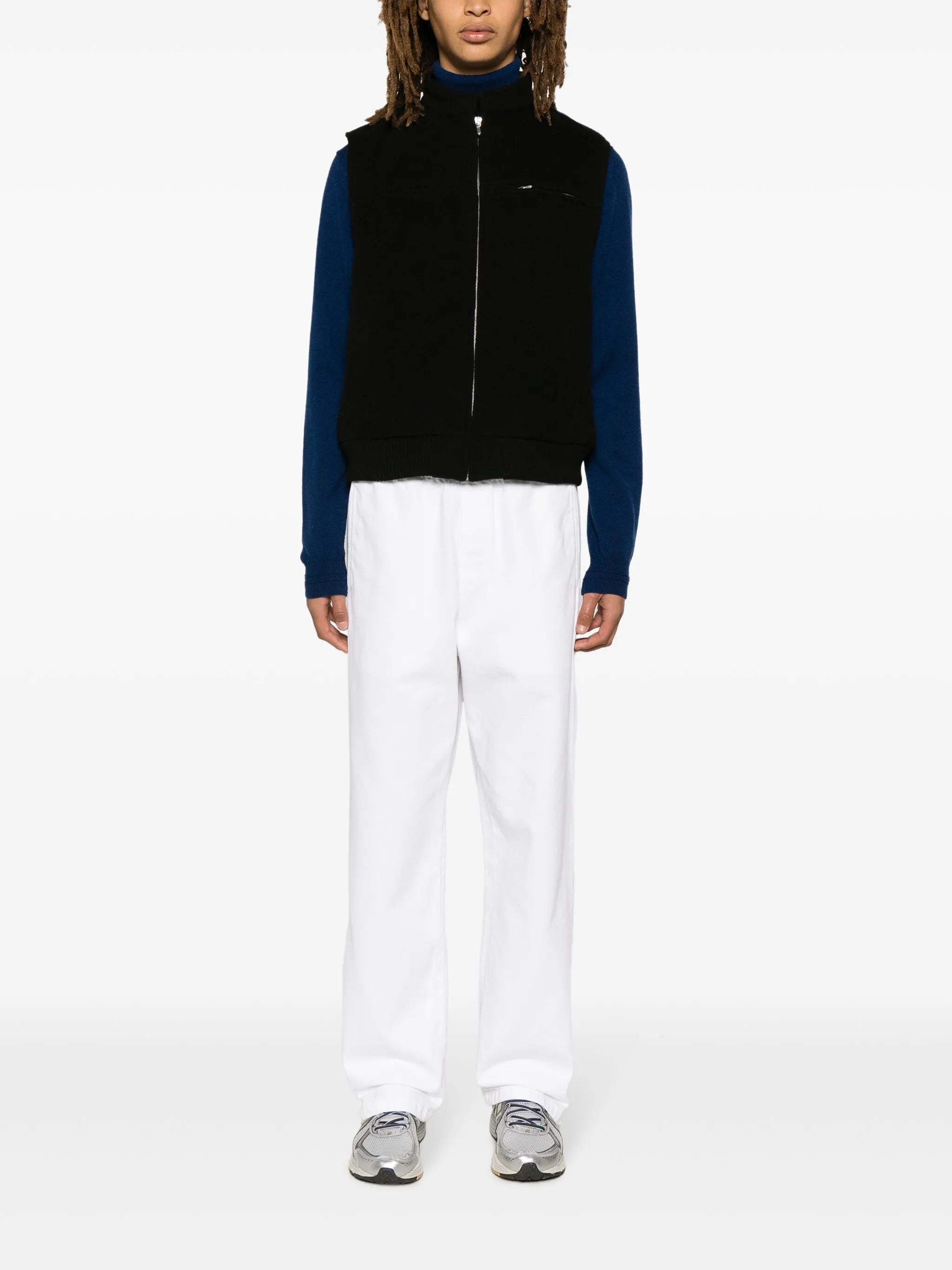 Mosser wool-blend vest