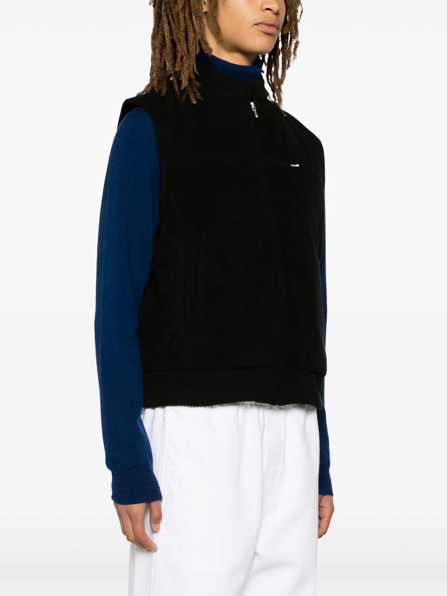 Mosser wool-blend vest