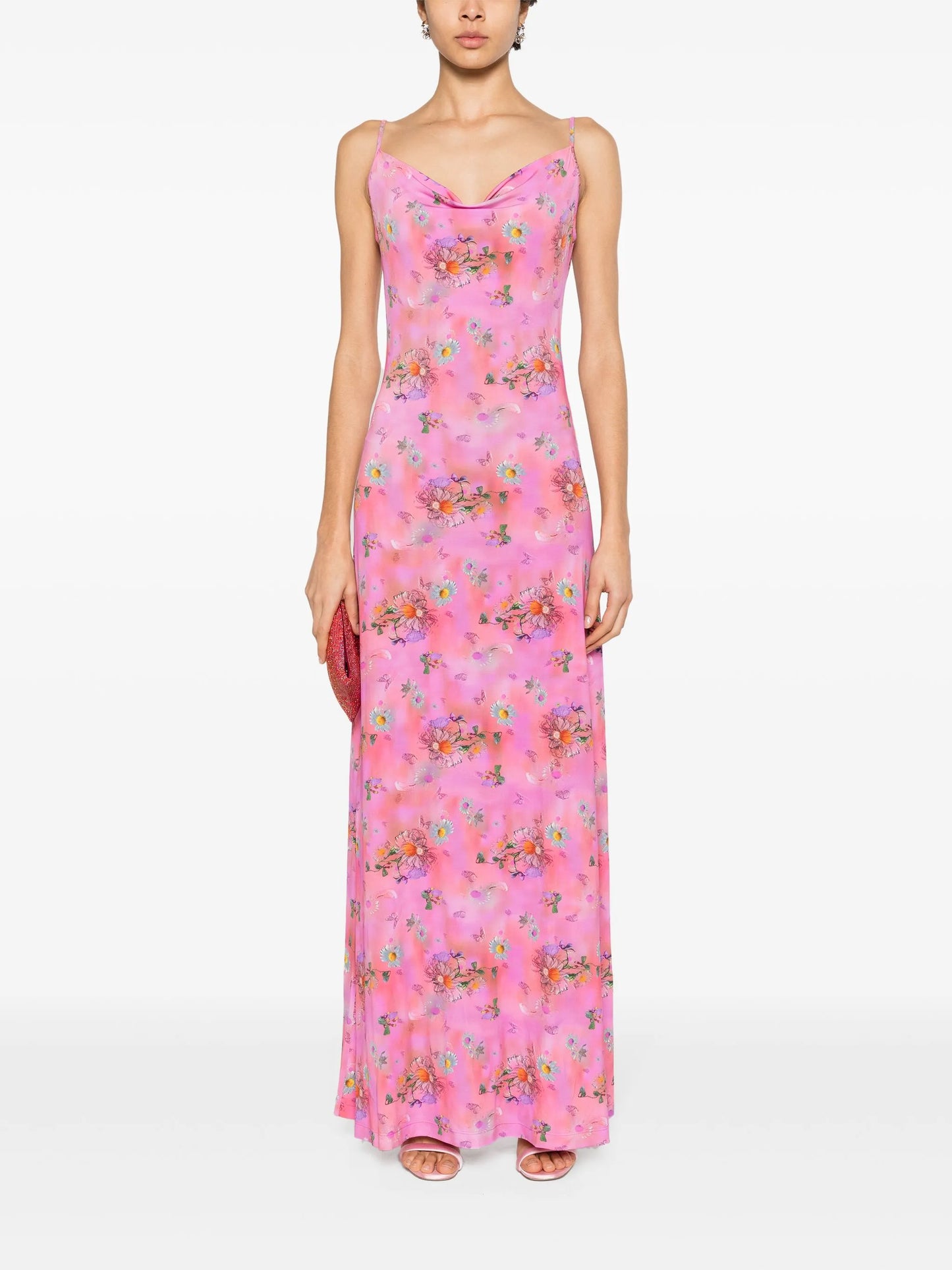 Ita floral-print maxi dress
