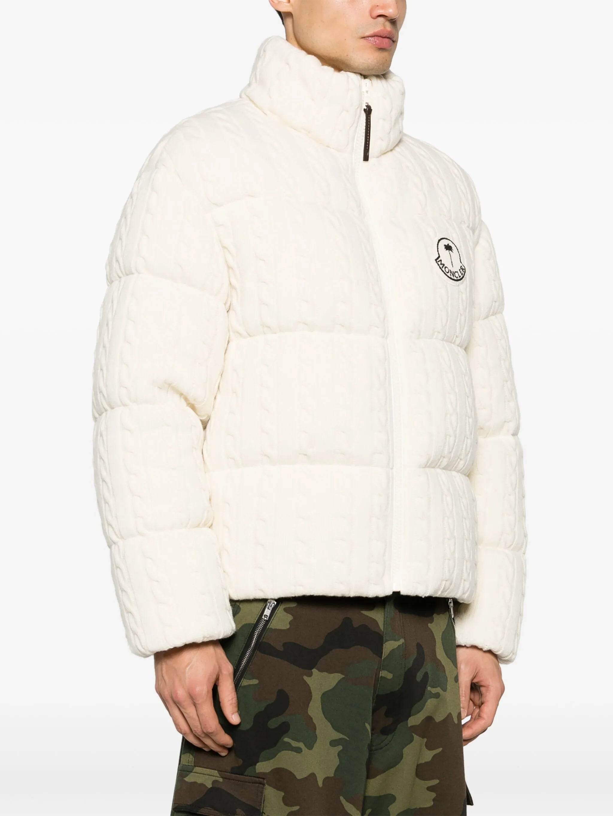 x Palm Angels Dendrite puffer jacket