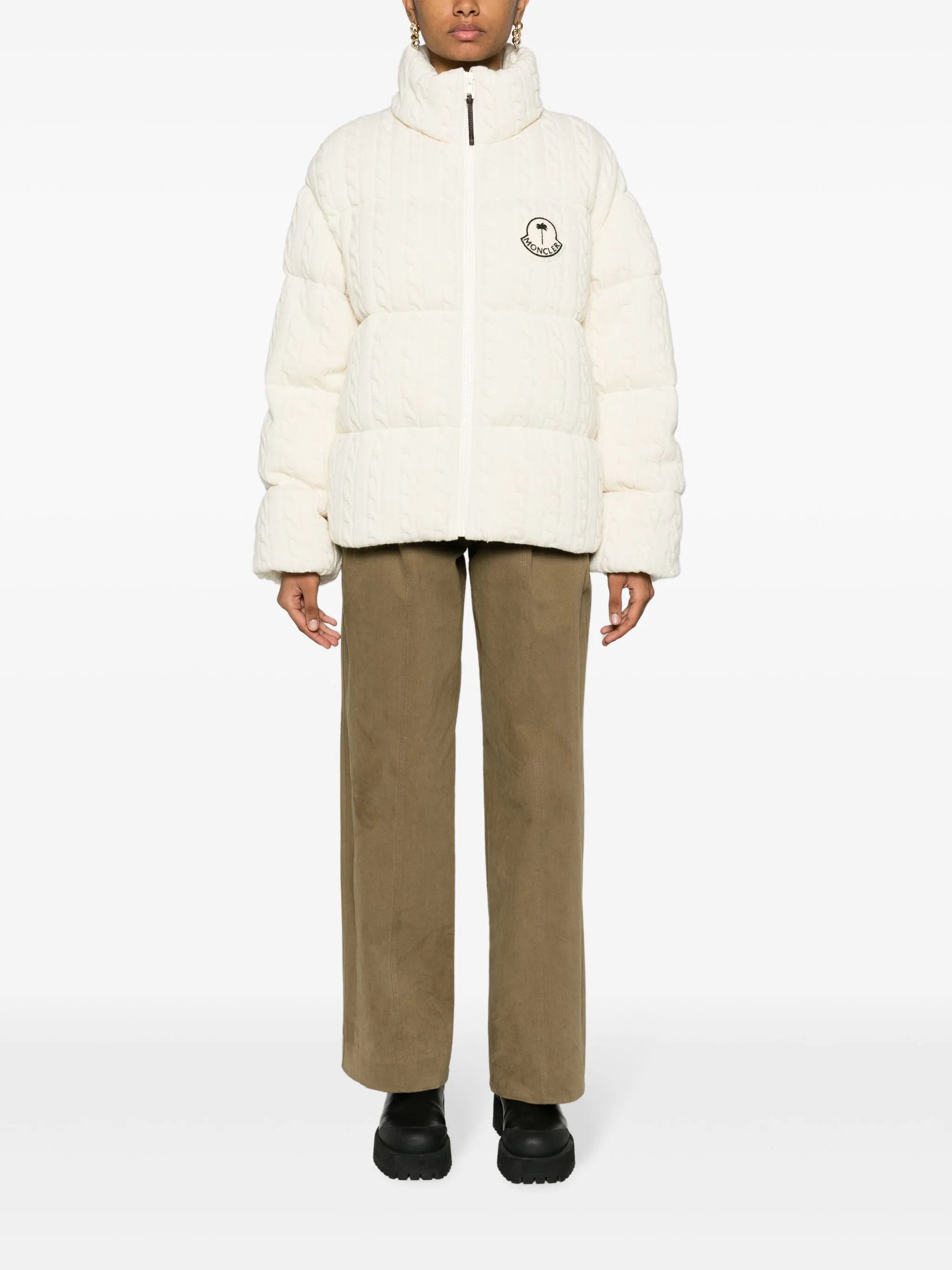 x Palm Angels Dendrite puffer jacket