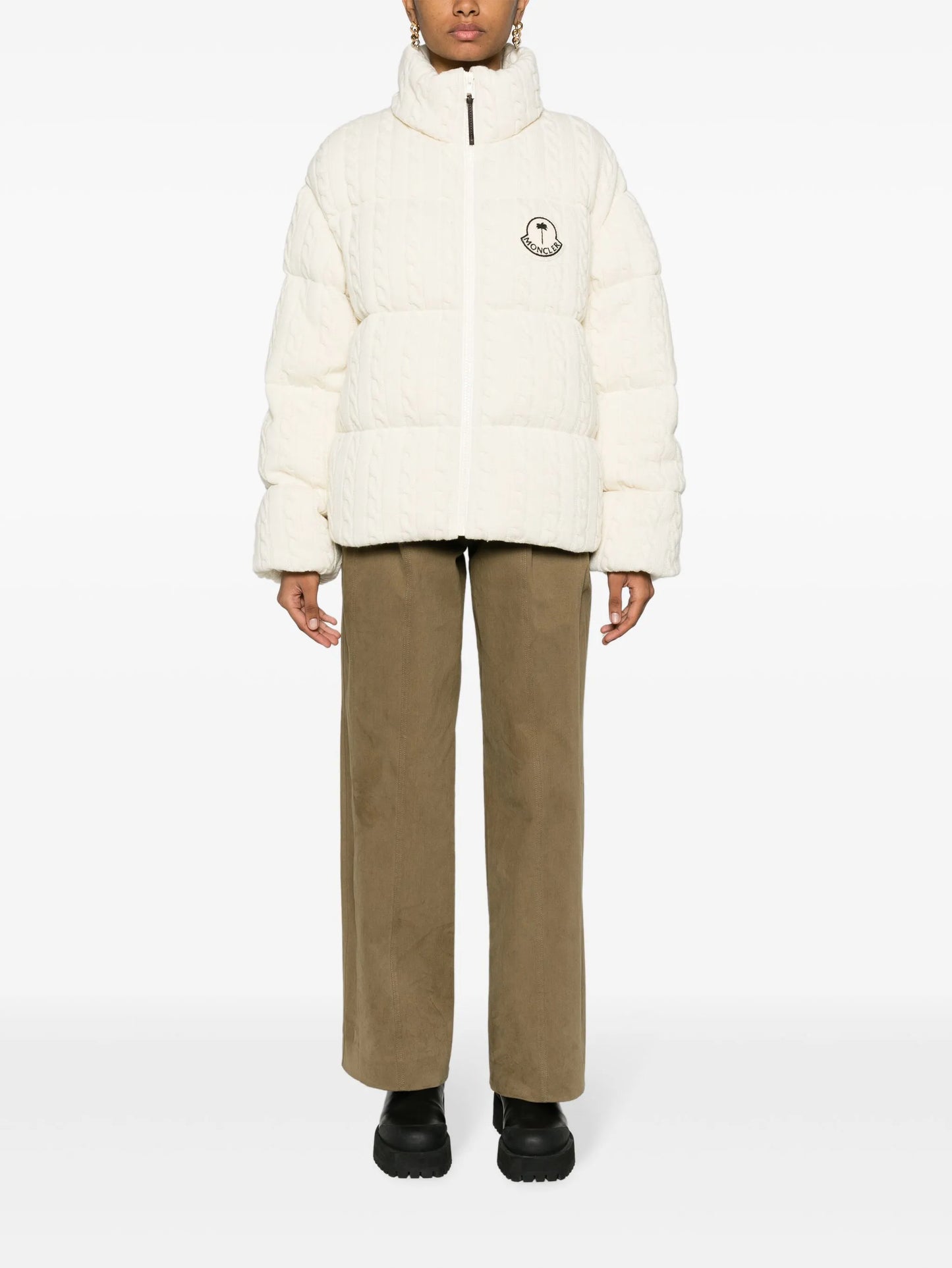 x Palm Angels Dendrite puffer jacket