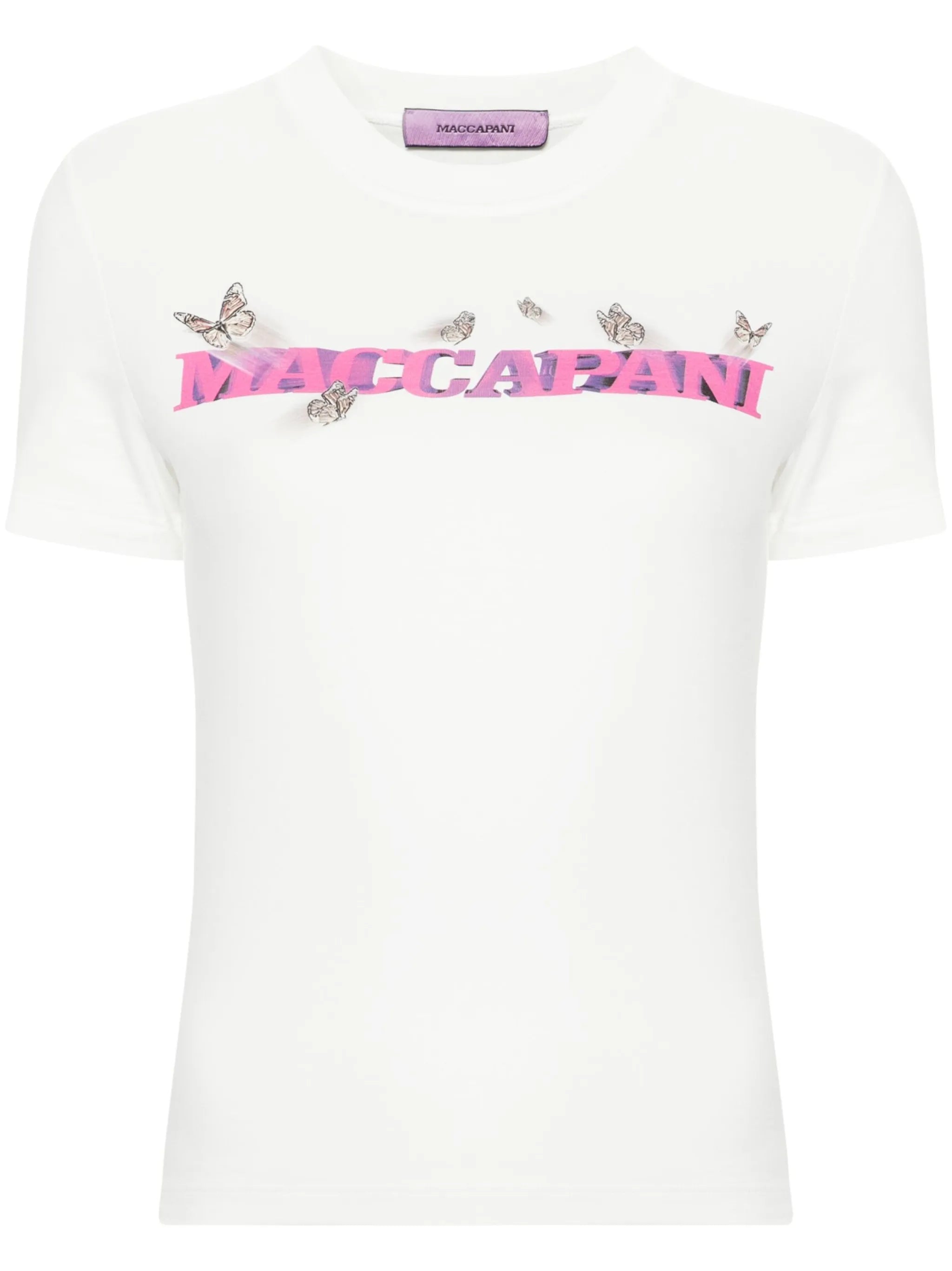 logo-print cotton T-shirt
