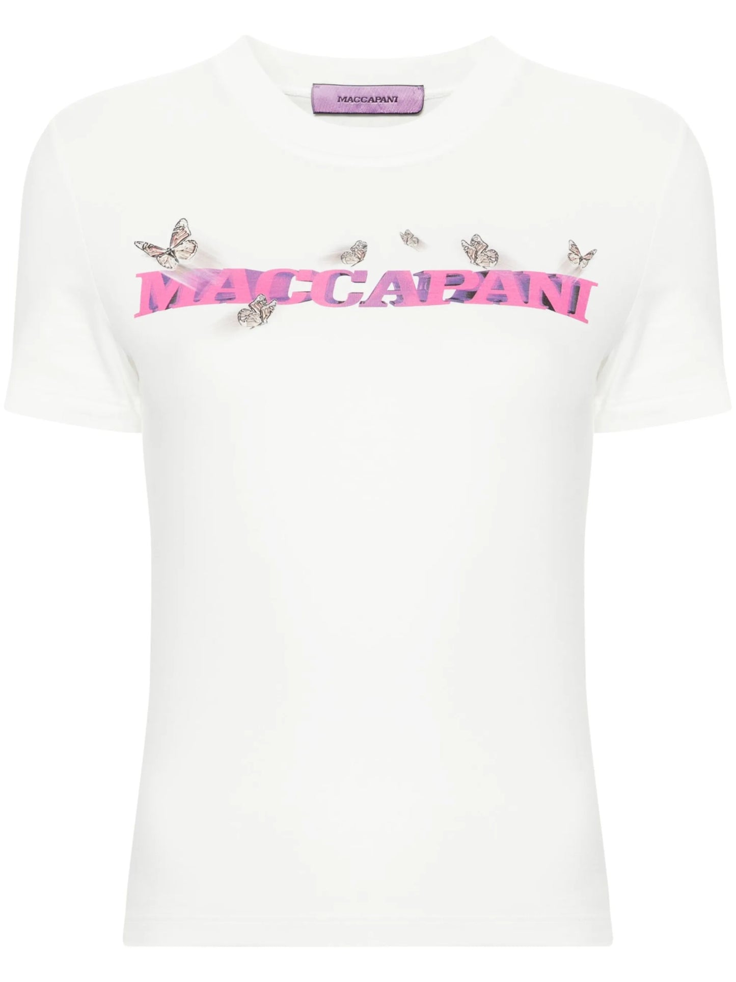 logo-print cotton T-shirt