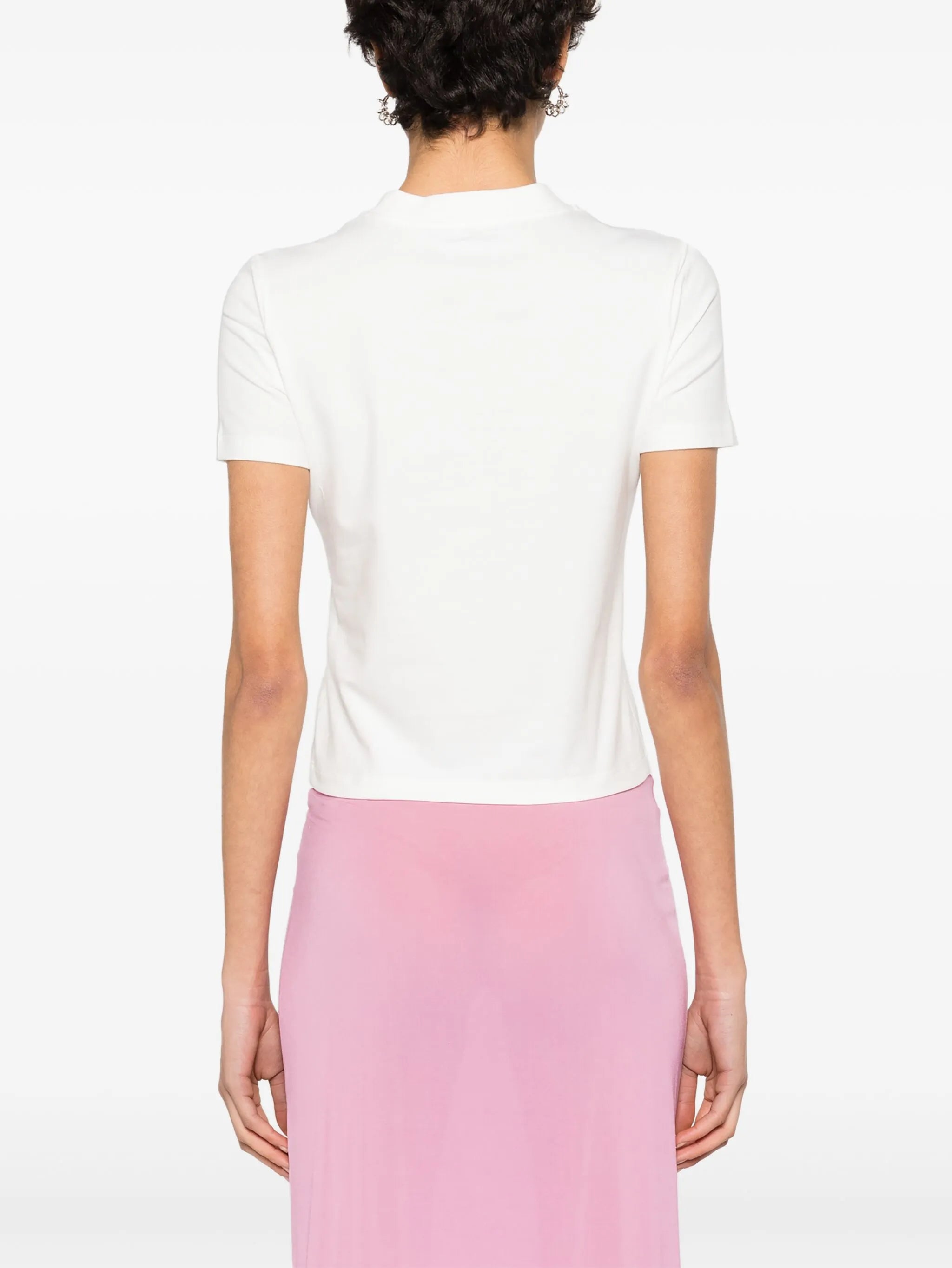 logo-print cotton T-shirt
