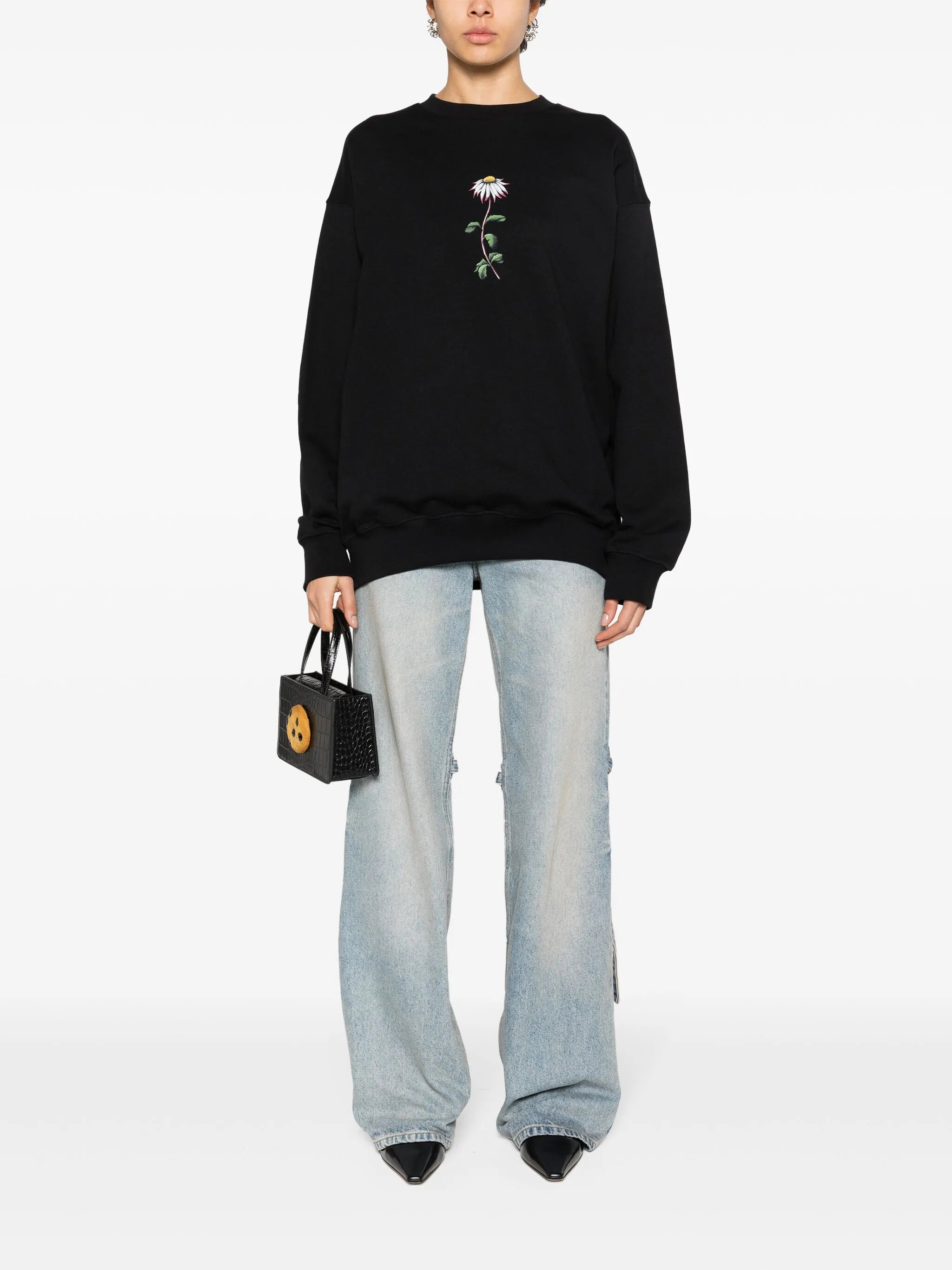 Macca floral-print sweatshirt