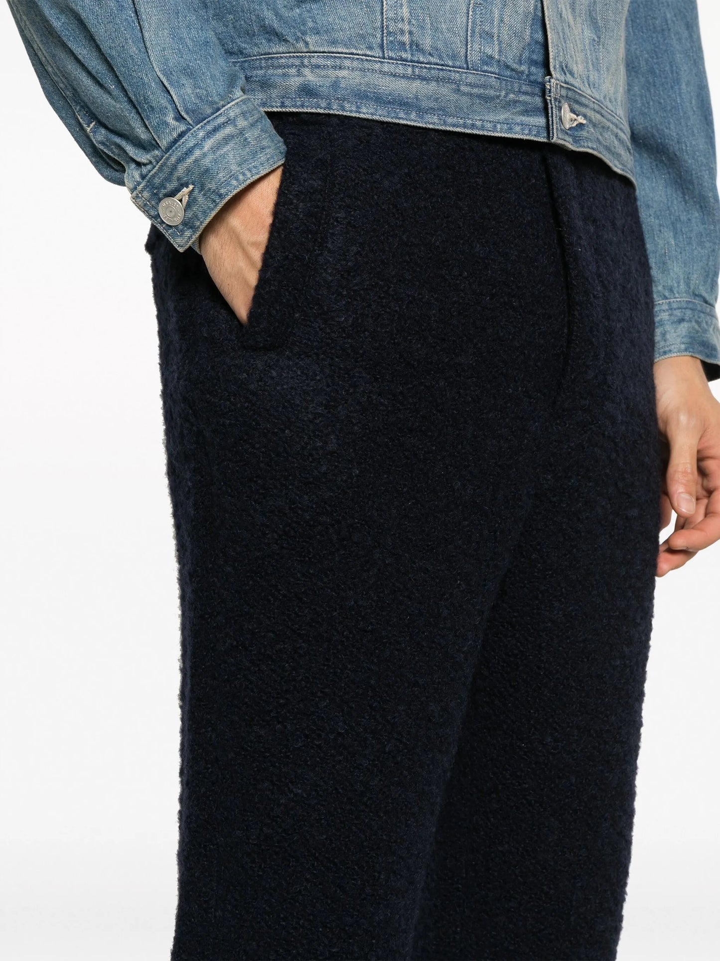 lightweight alpaca-wool pants