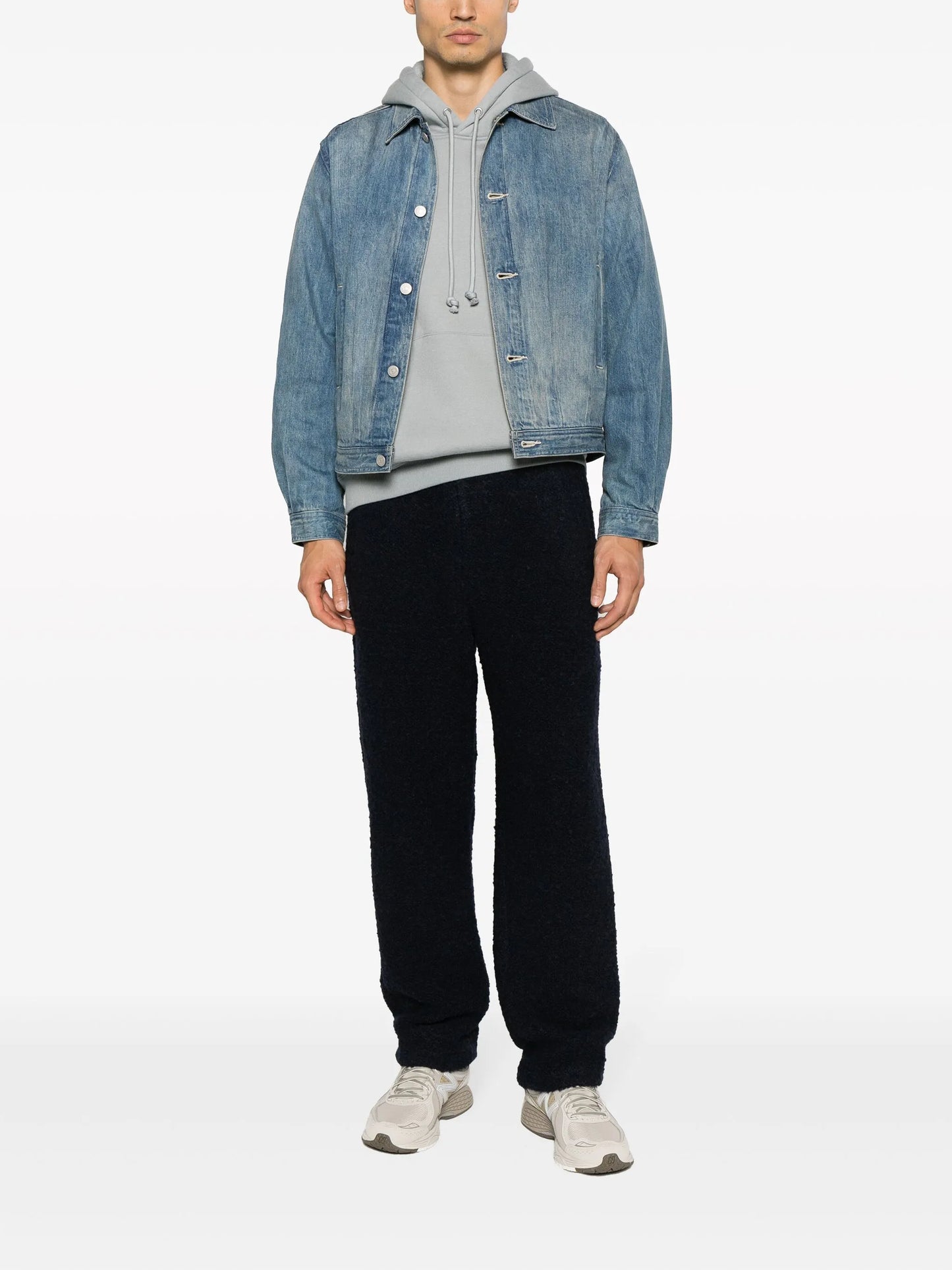 lightweight alpaca-wool pants