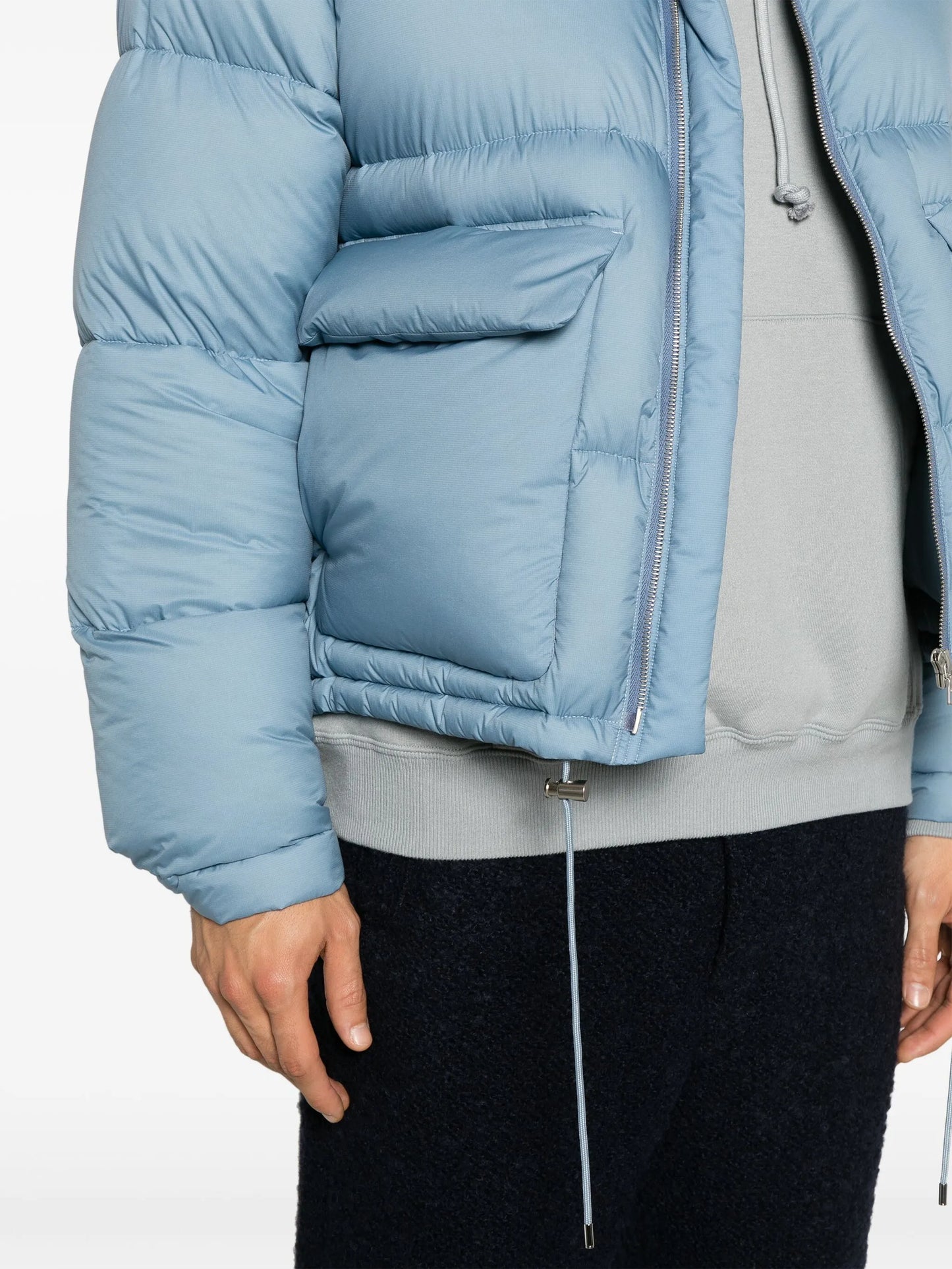 high-neck padded jacket