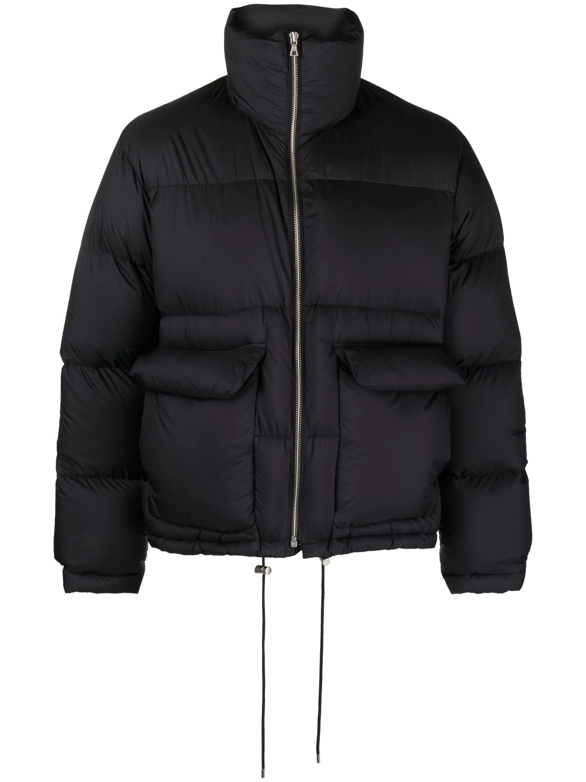 high-neck padded jacket