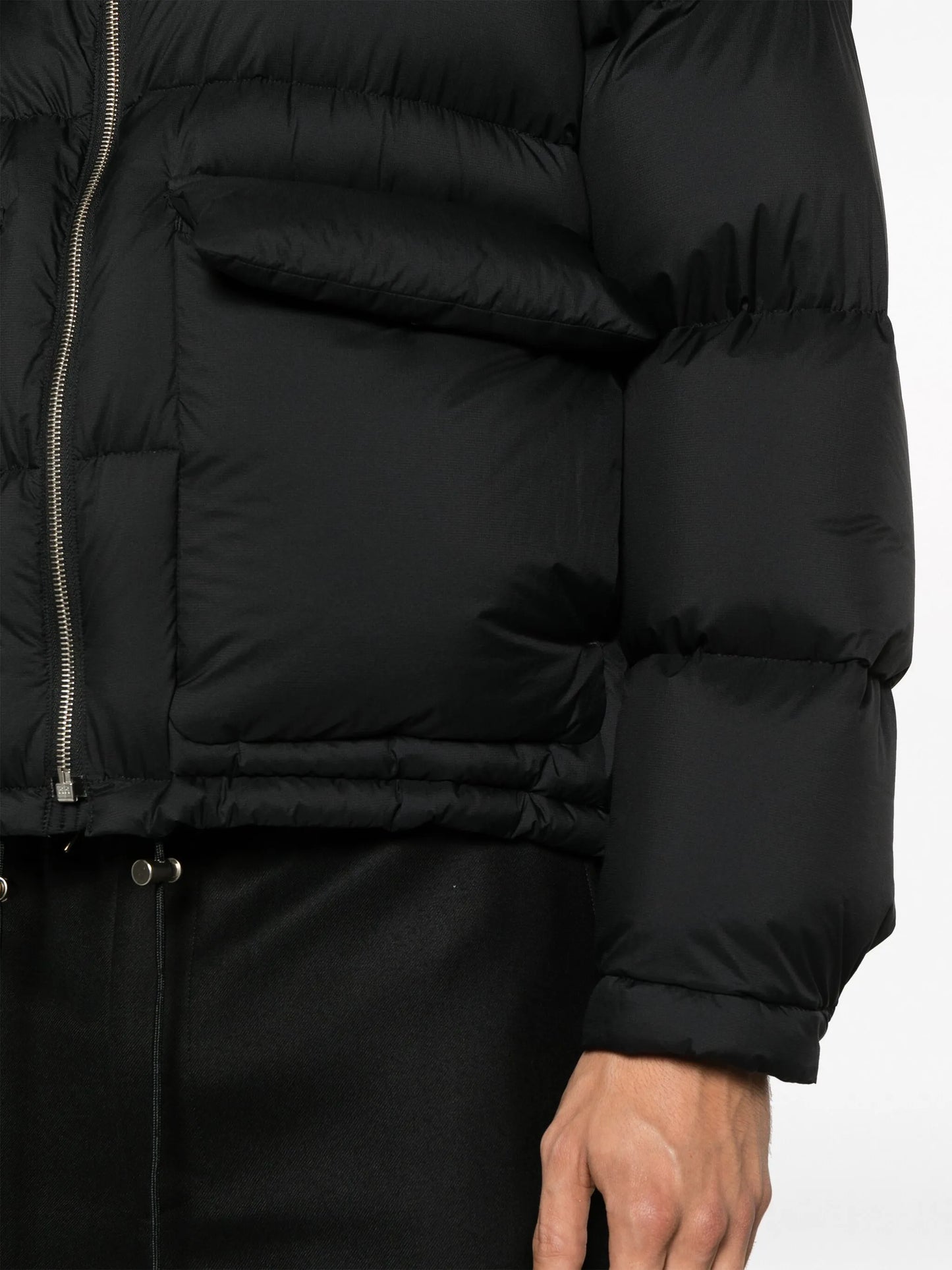 high-neck padded jacket