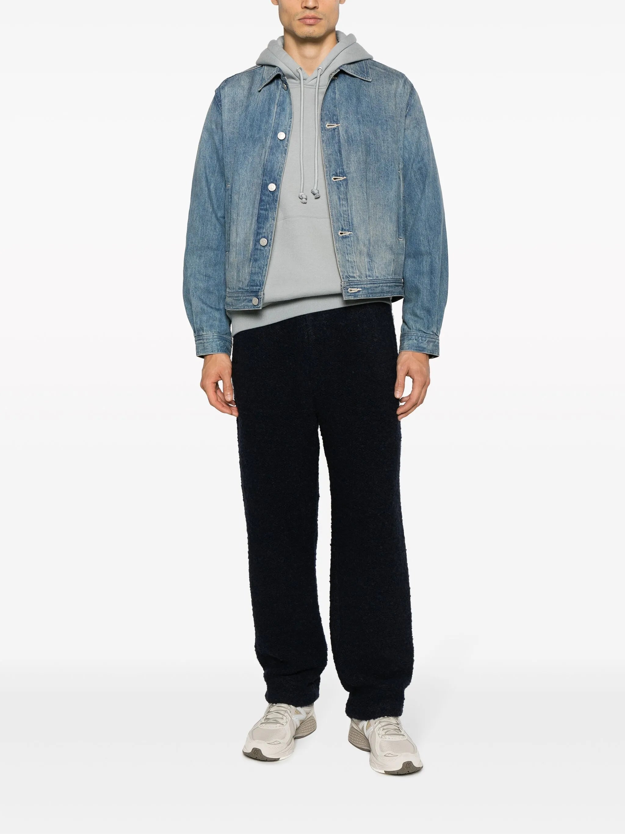 button-up jeans jacket