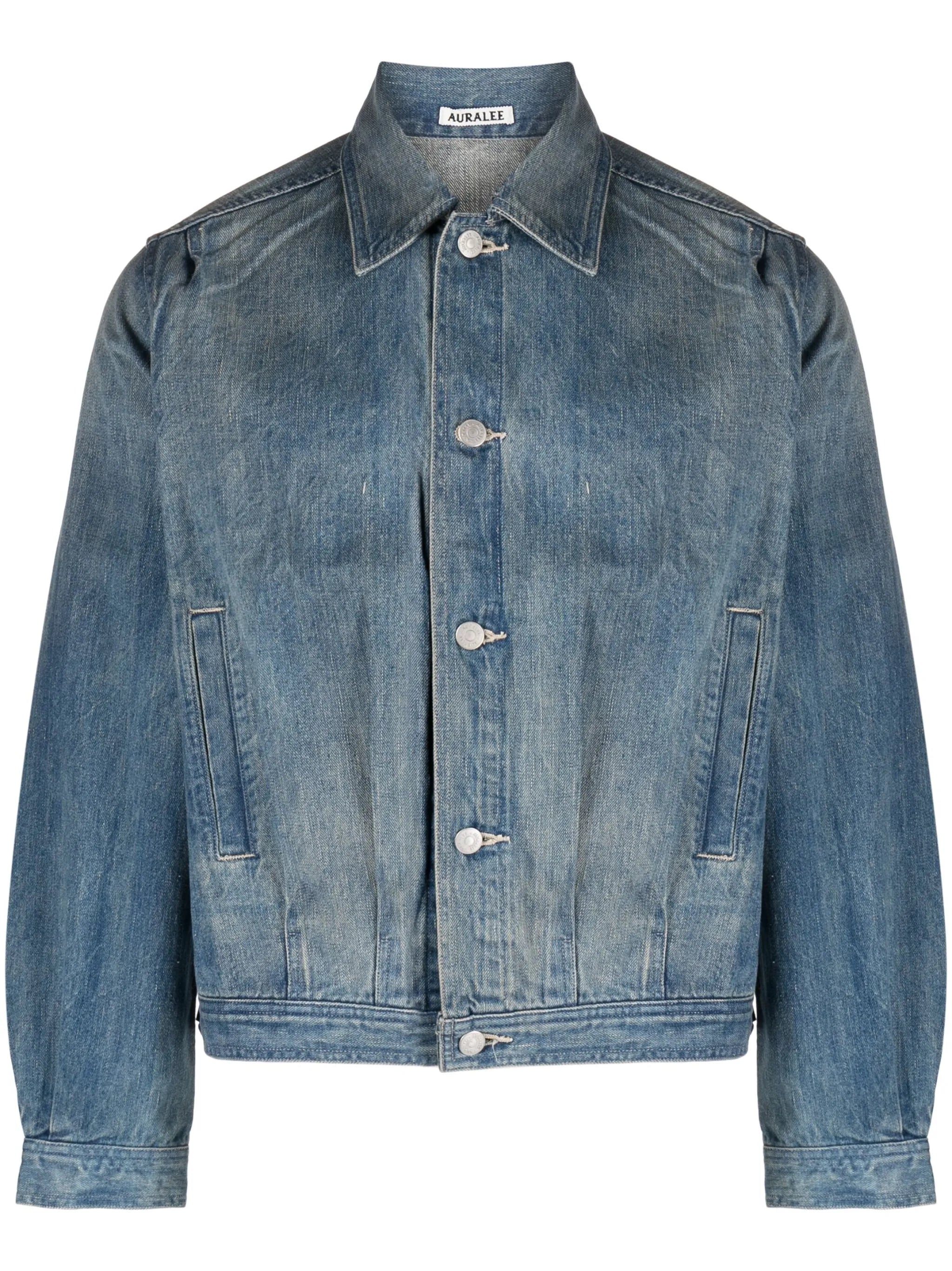 button-up jeans jacket