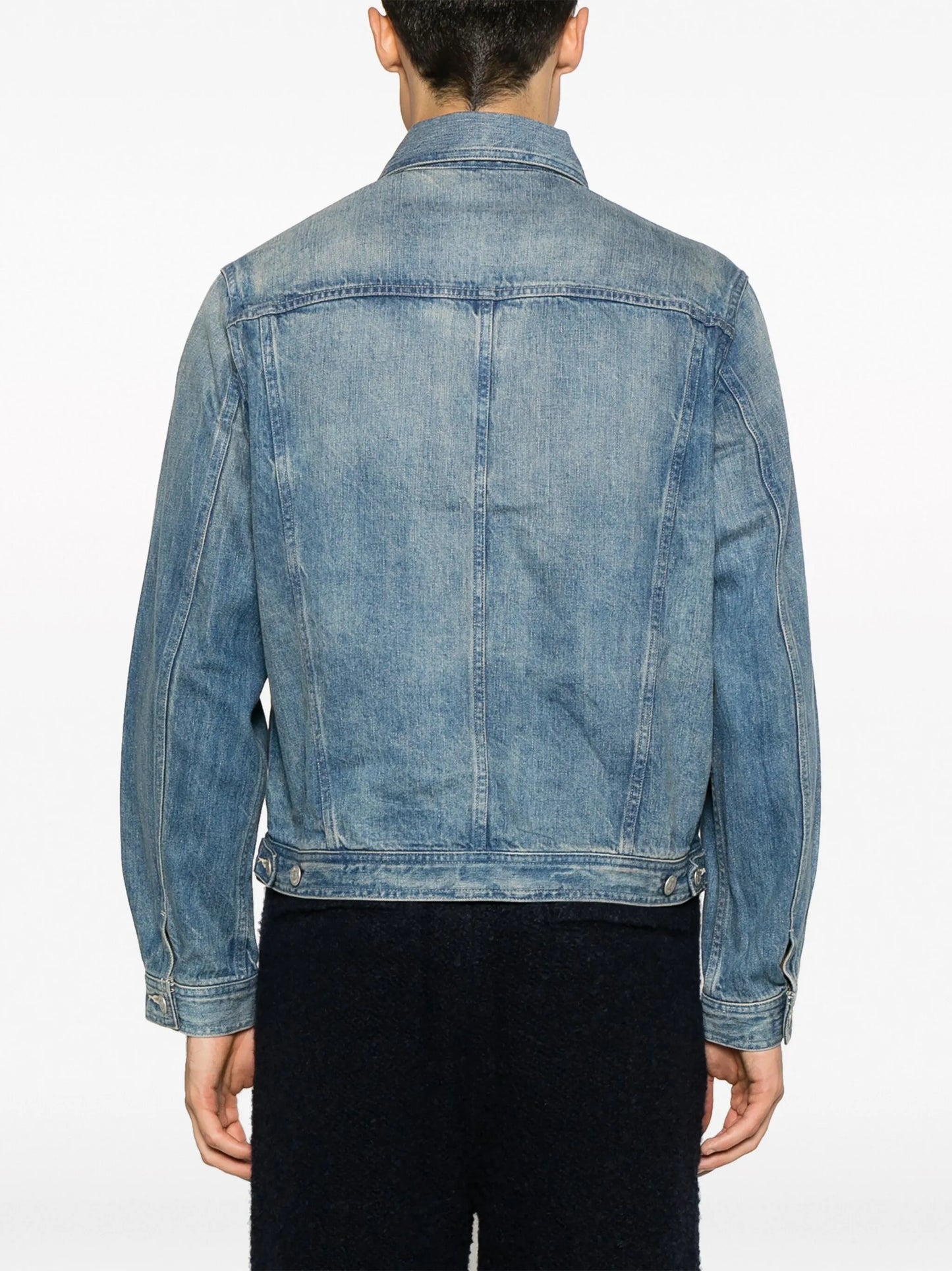 button-up jeans jacket