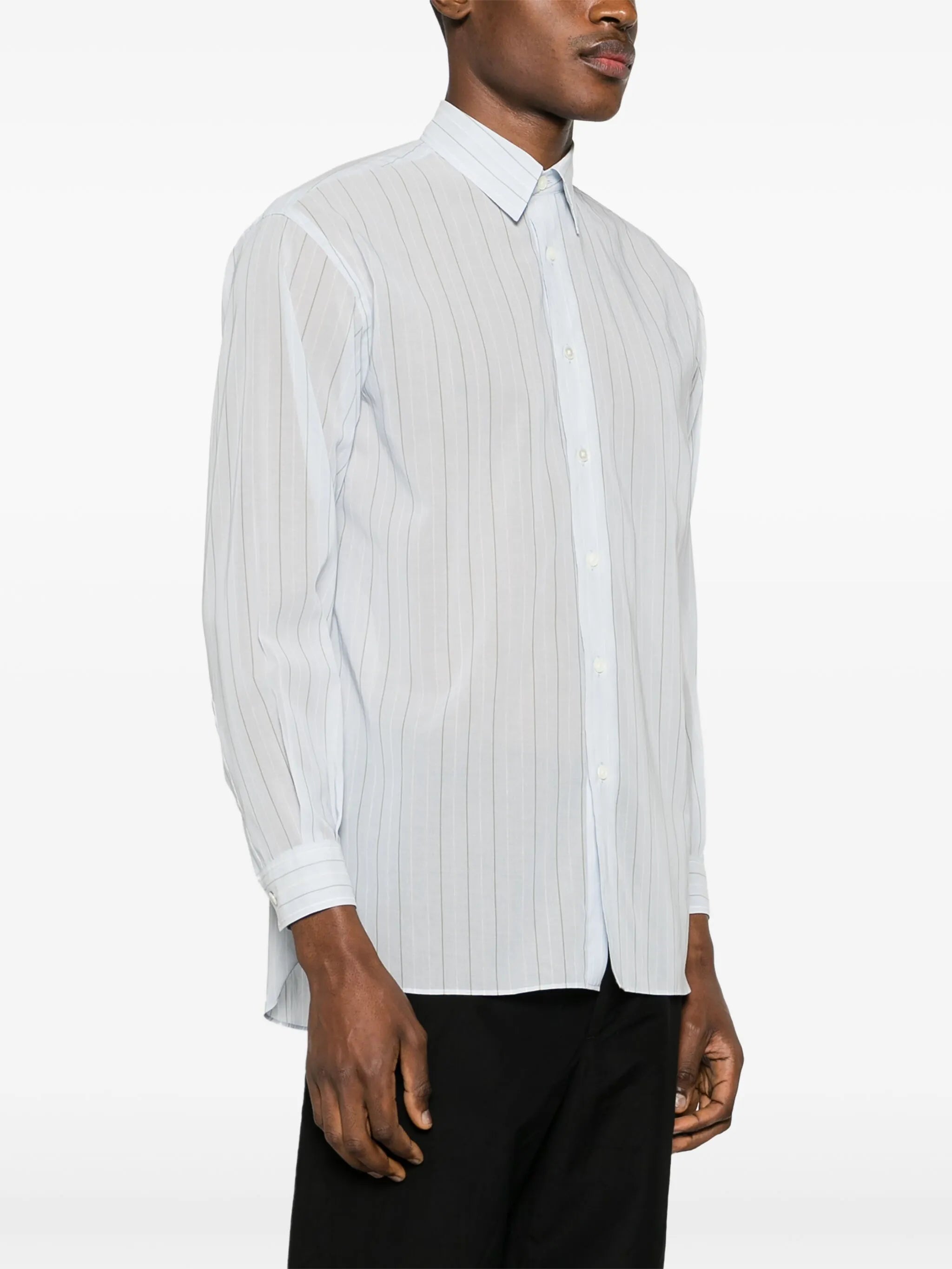 Hard Twist Finx striped shirt