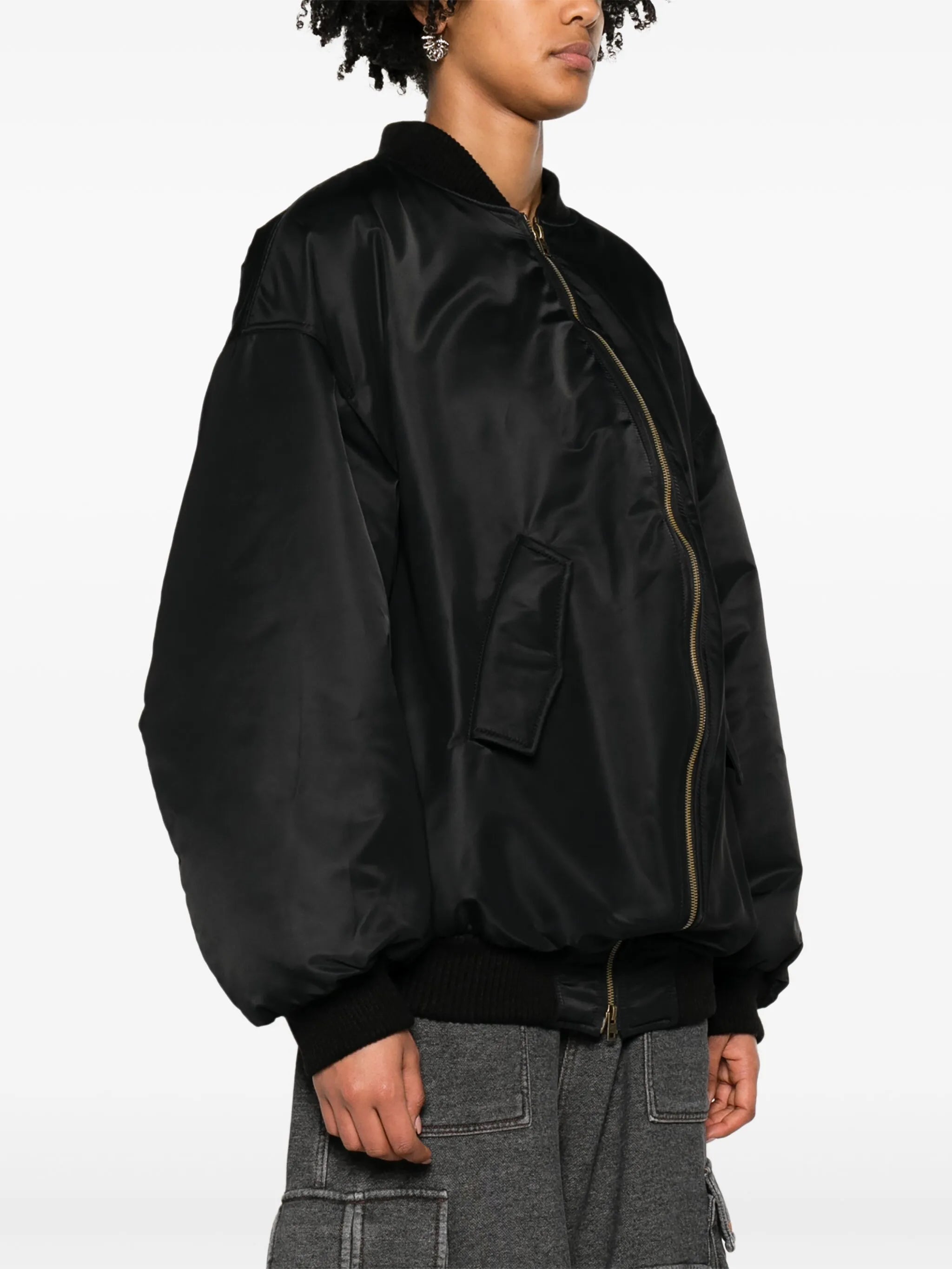 padded bomber jacket