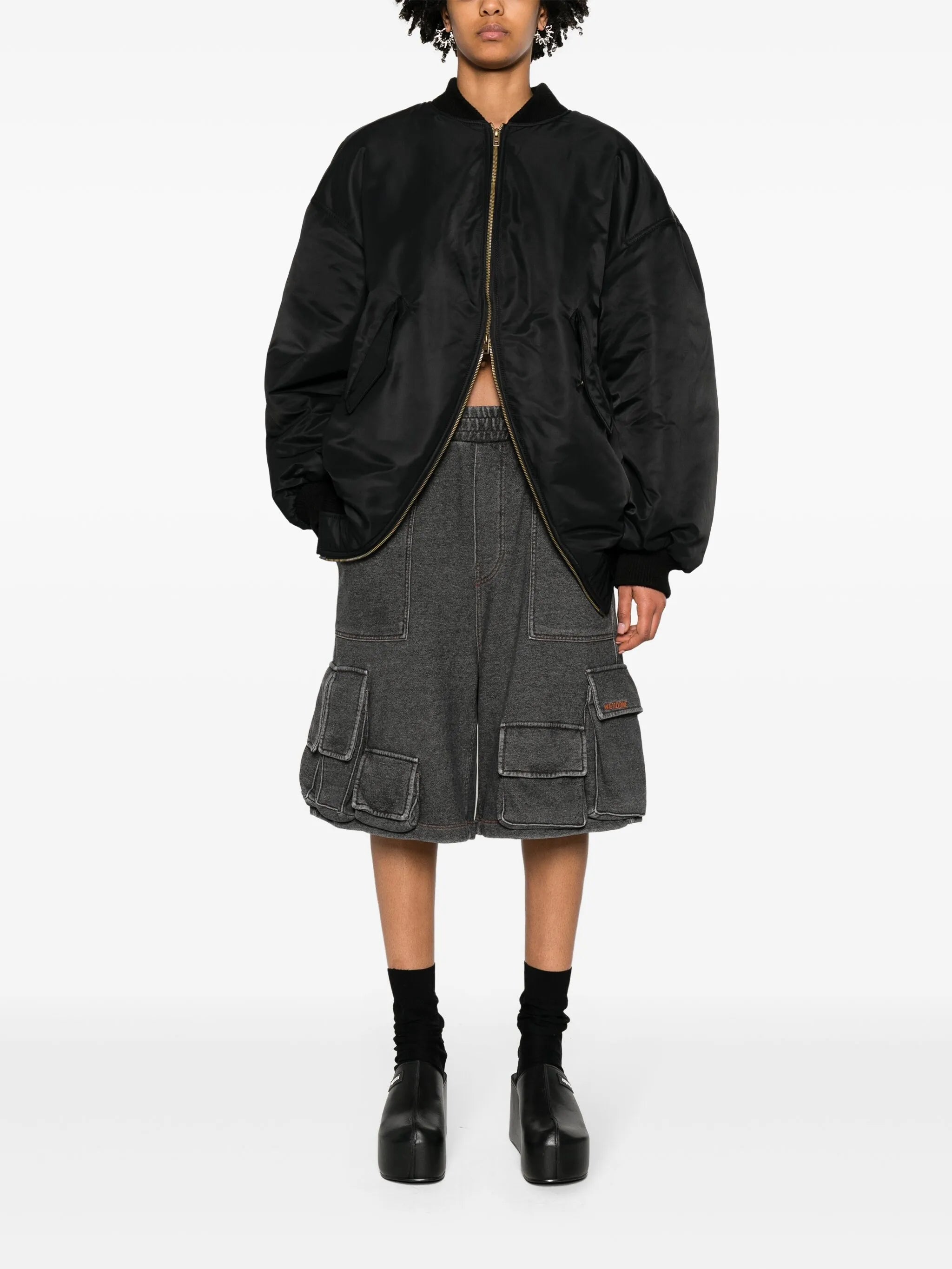 padded bomber jacket