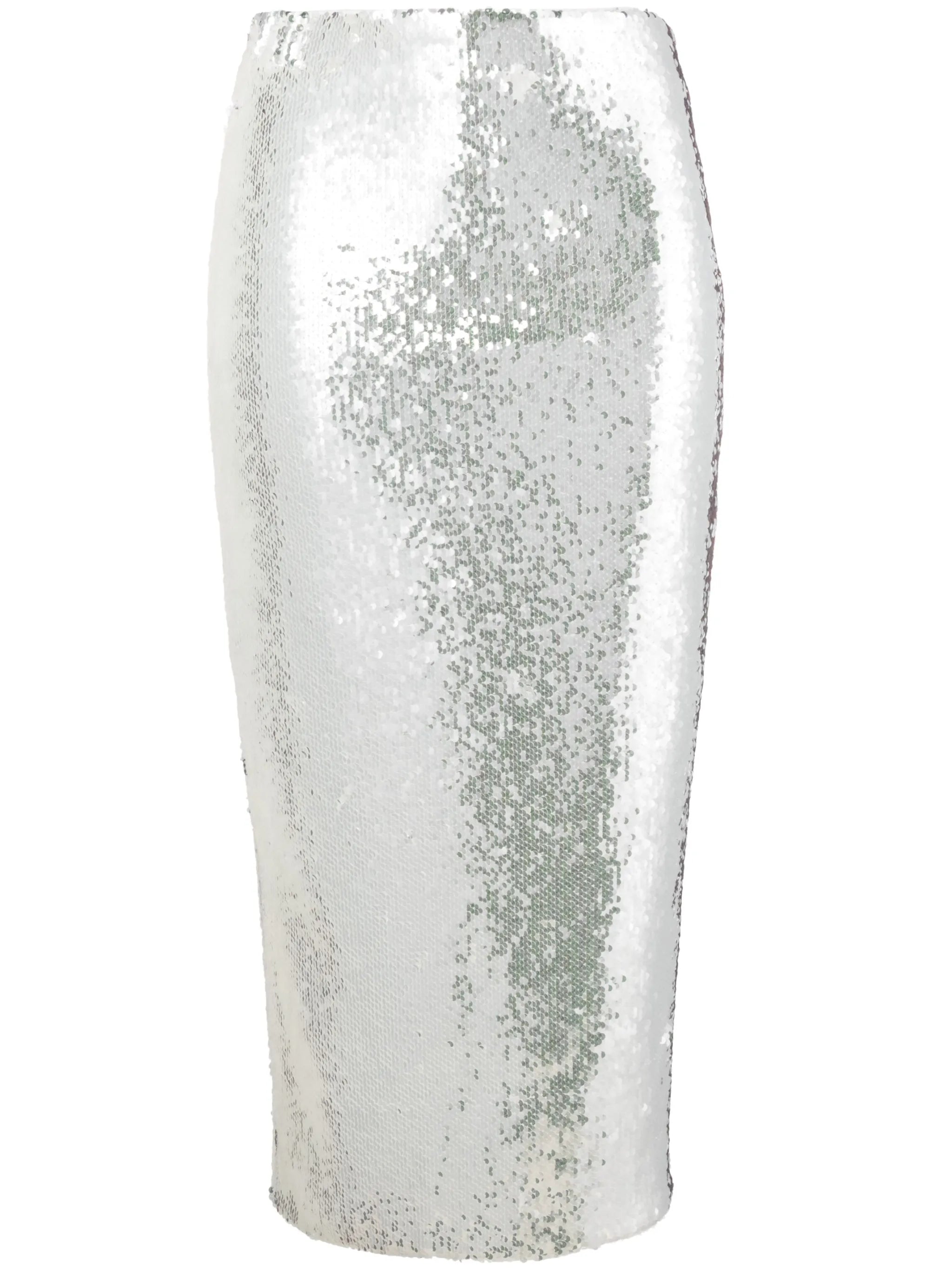 sequin-embellished pencil skirt