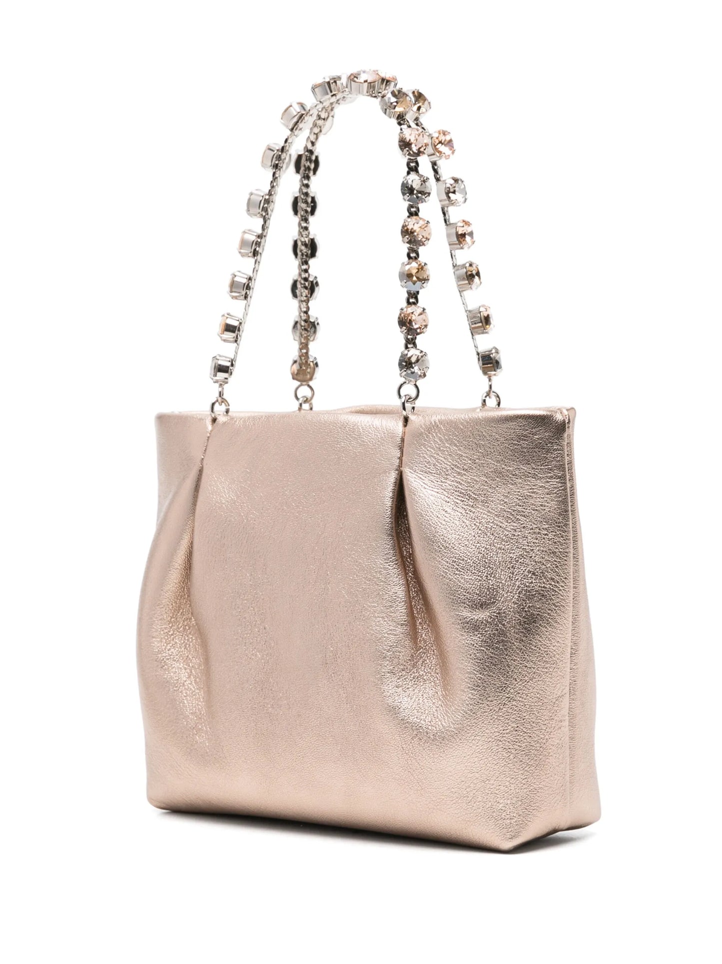mini Galactic leather tote bag