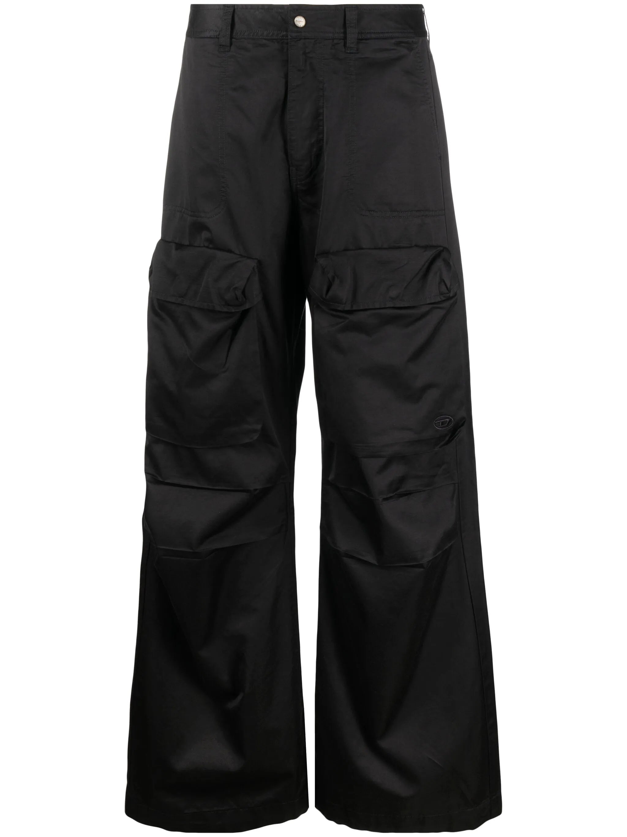 P-Malvarosa-New satin cargo trousers