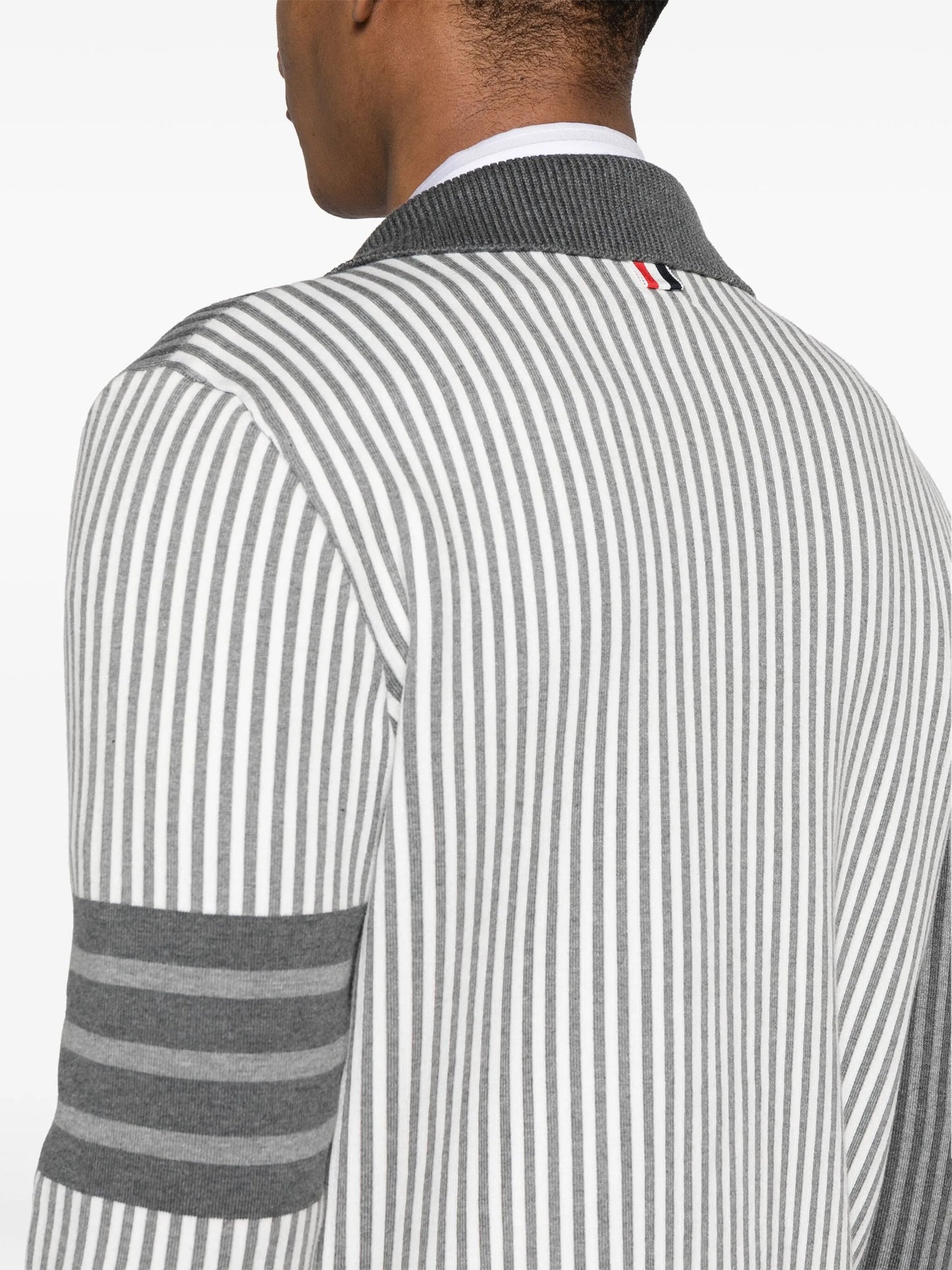 Fun-Mix striped cardigan