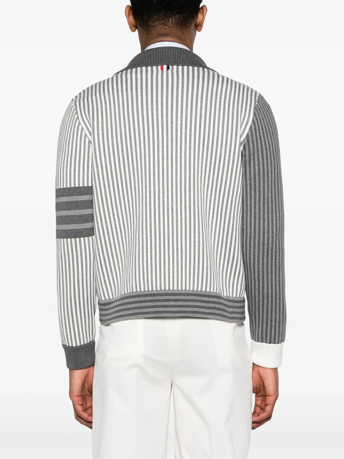 Fun-Mix striped cardigan