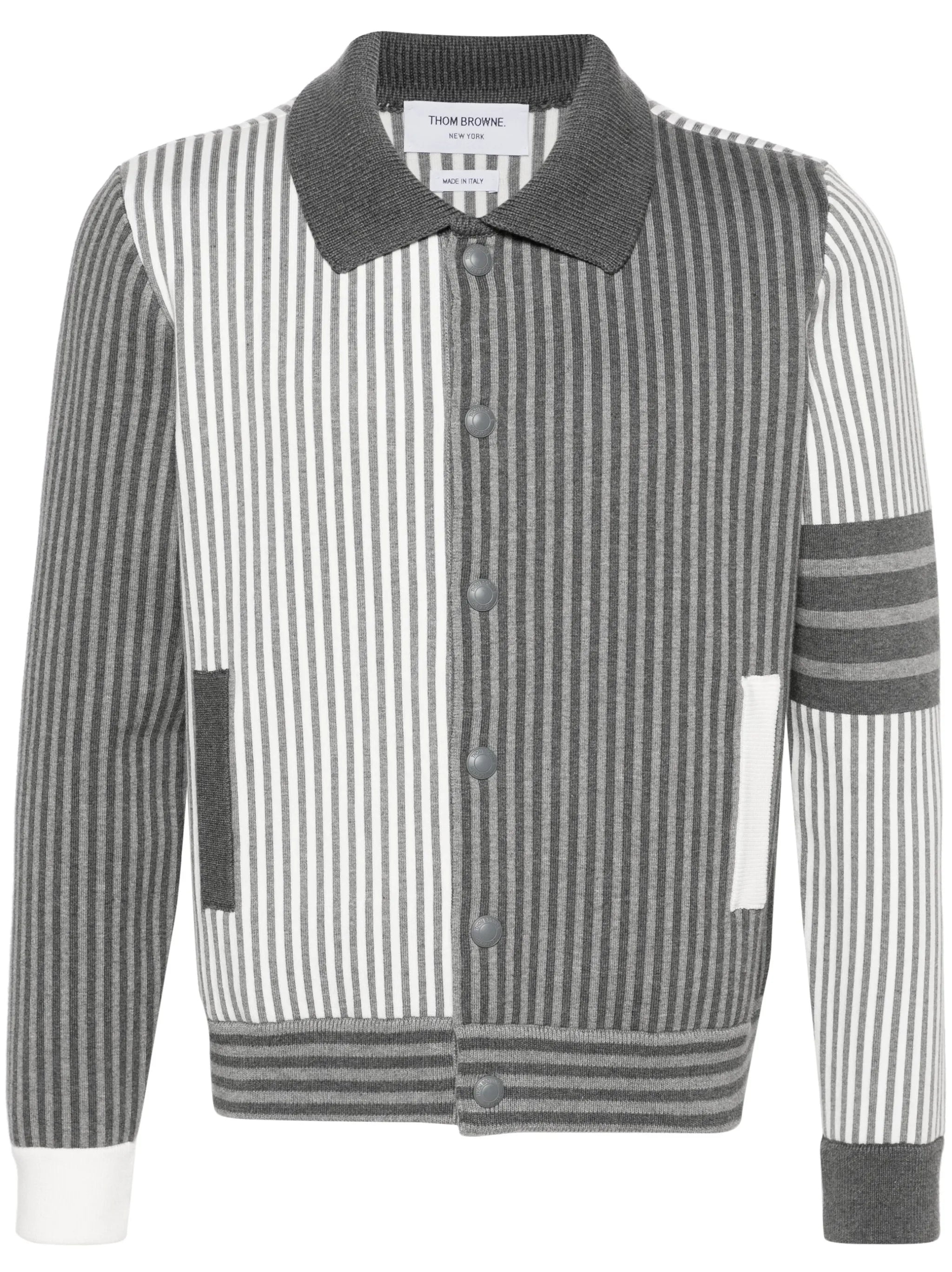 Fun-Mix striped cardigan