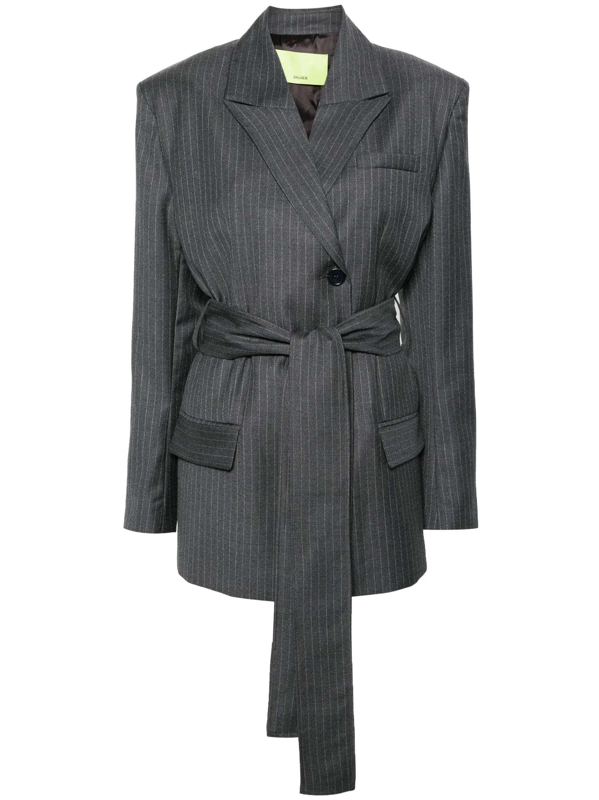 Zillah pinstriped blazer