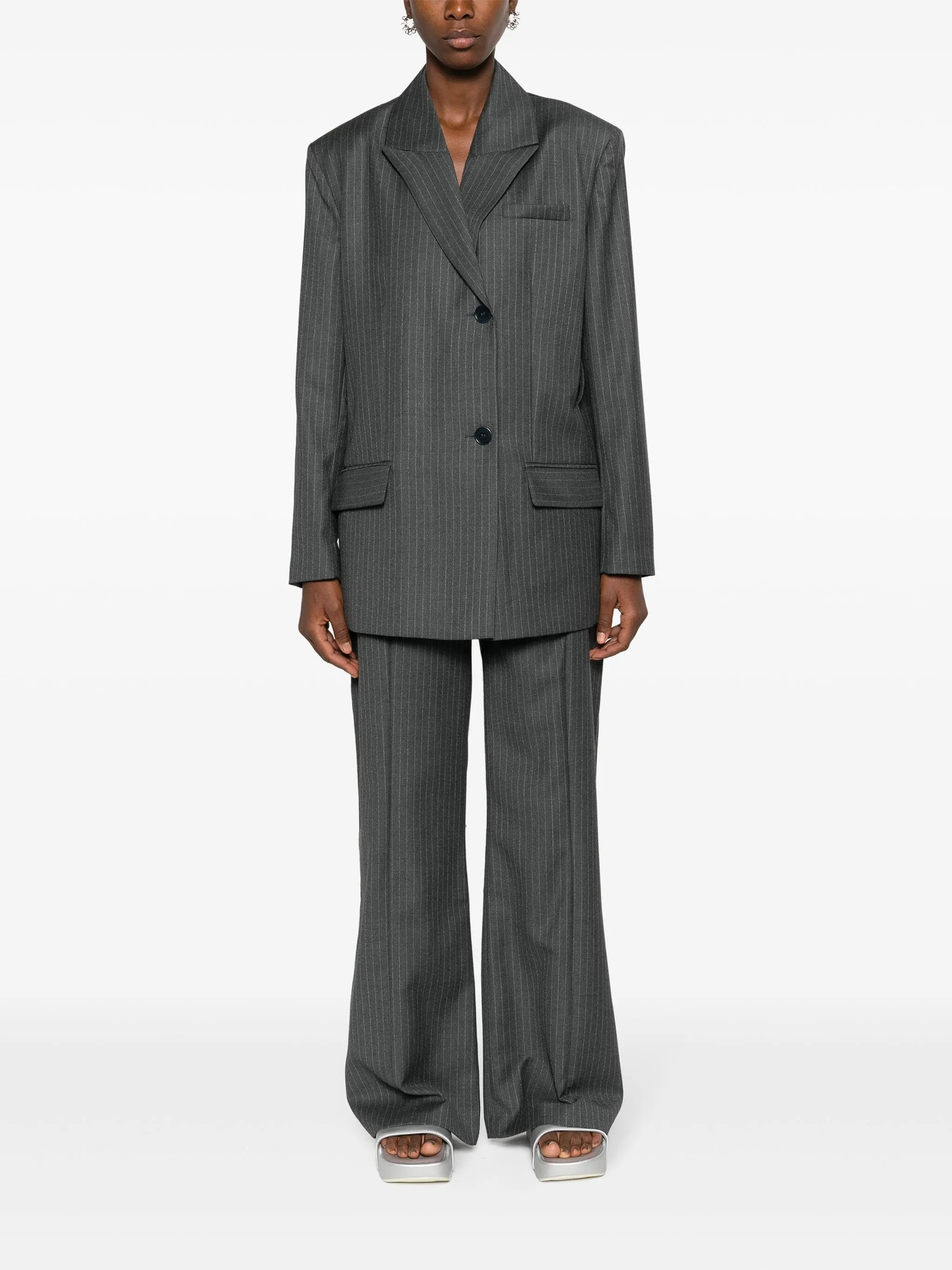 Zillah pinstriped blazer
