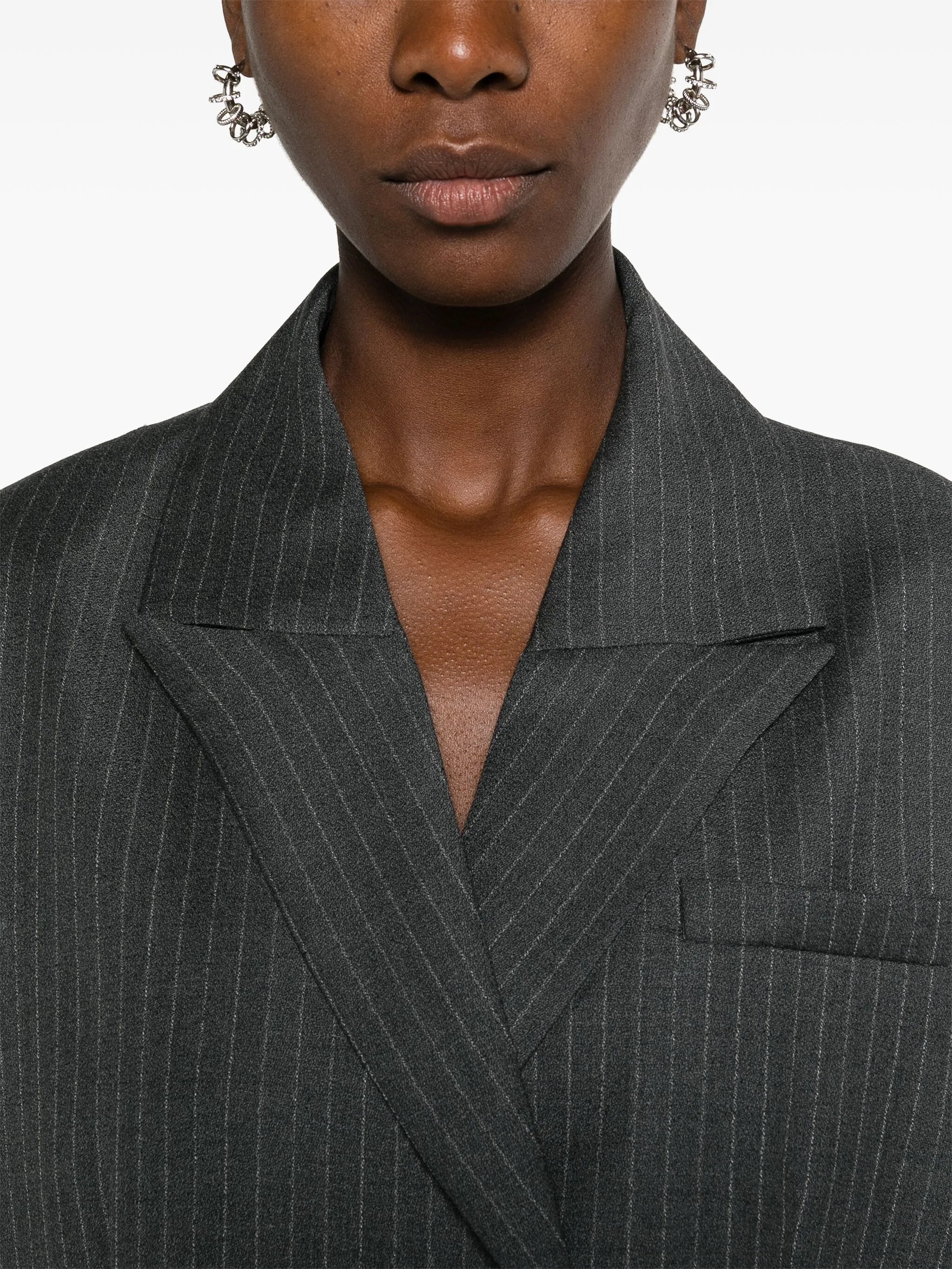 Zillah pinstriped blazer