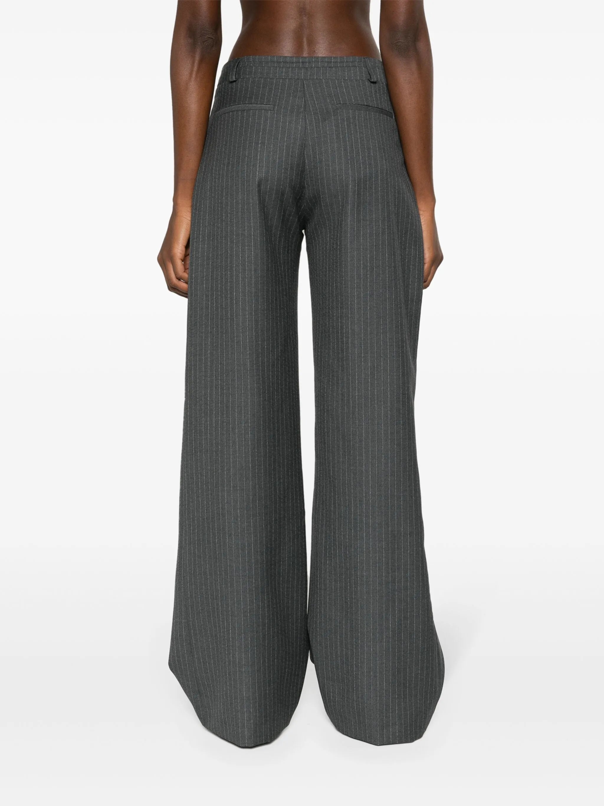 Tora pinstriped palazzo pants