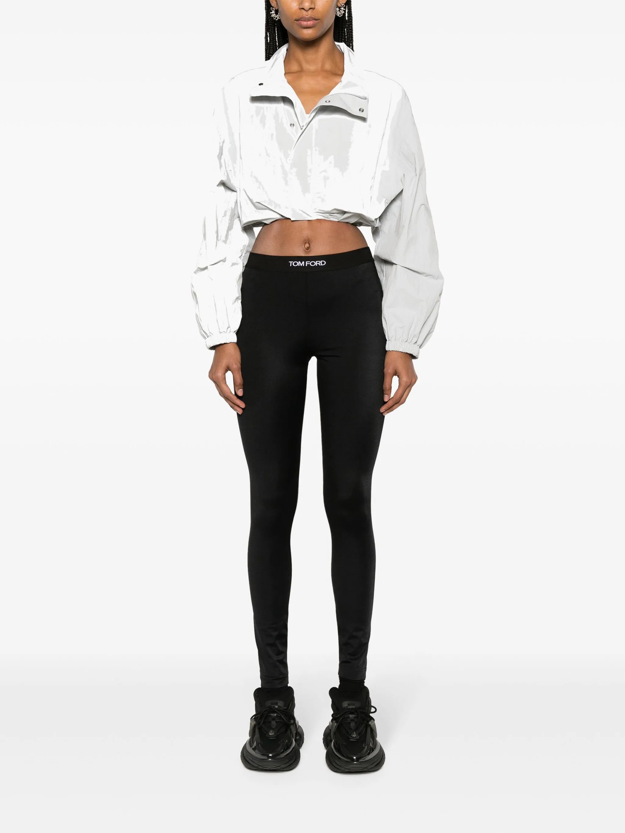 logo-waistband leggings