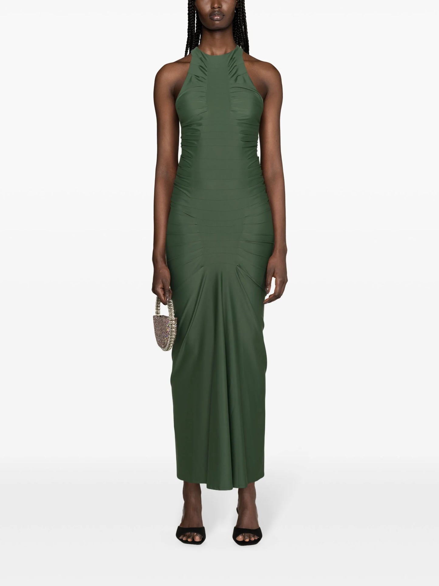 Deni draped maxi dress