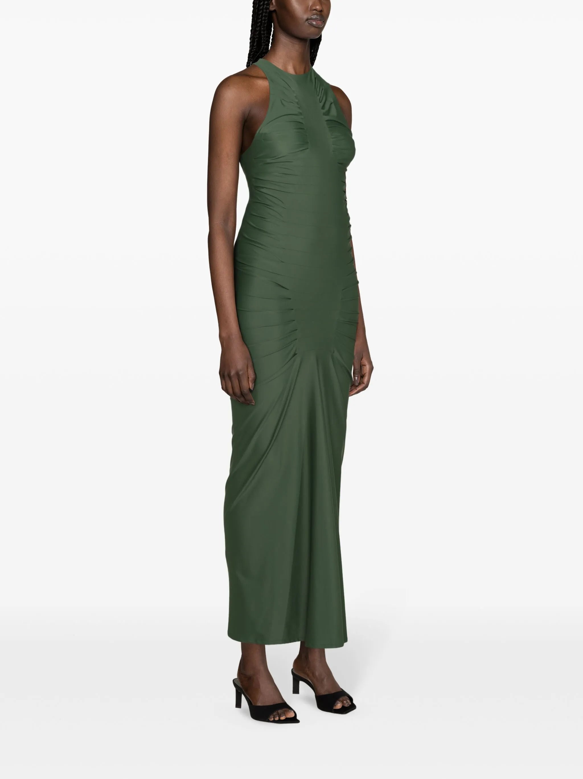 Deni draped maxi dress