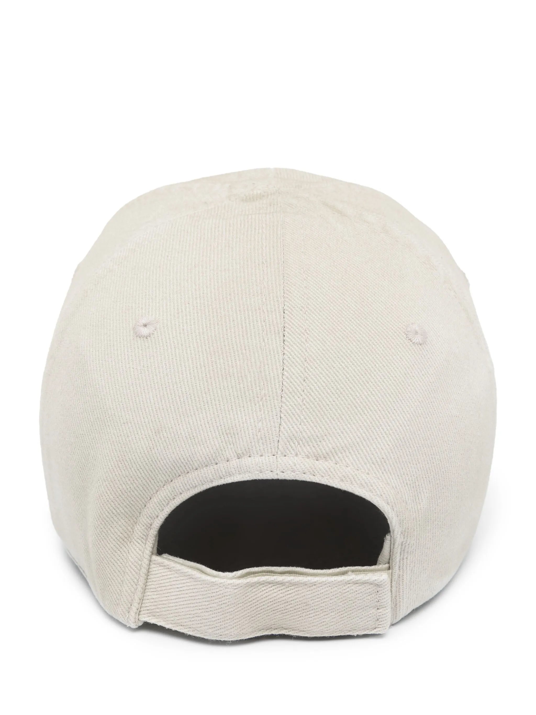 logo-embroidered cotton cap