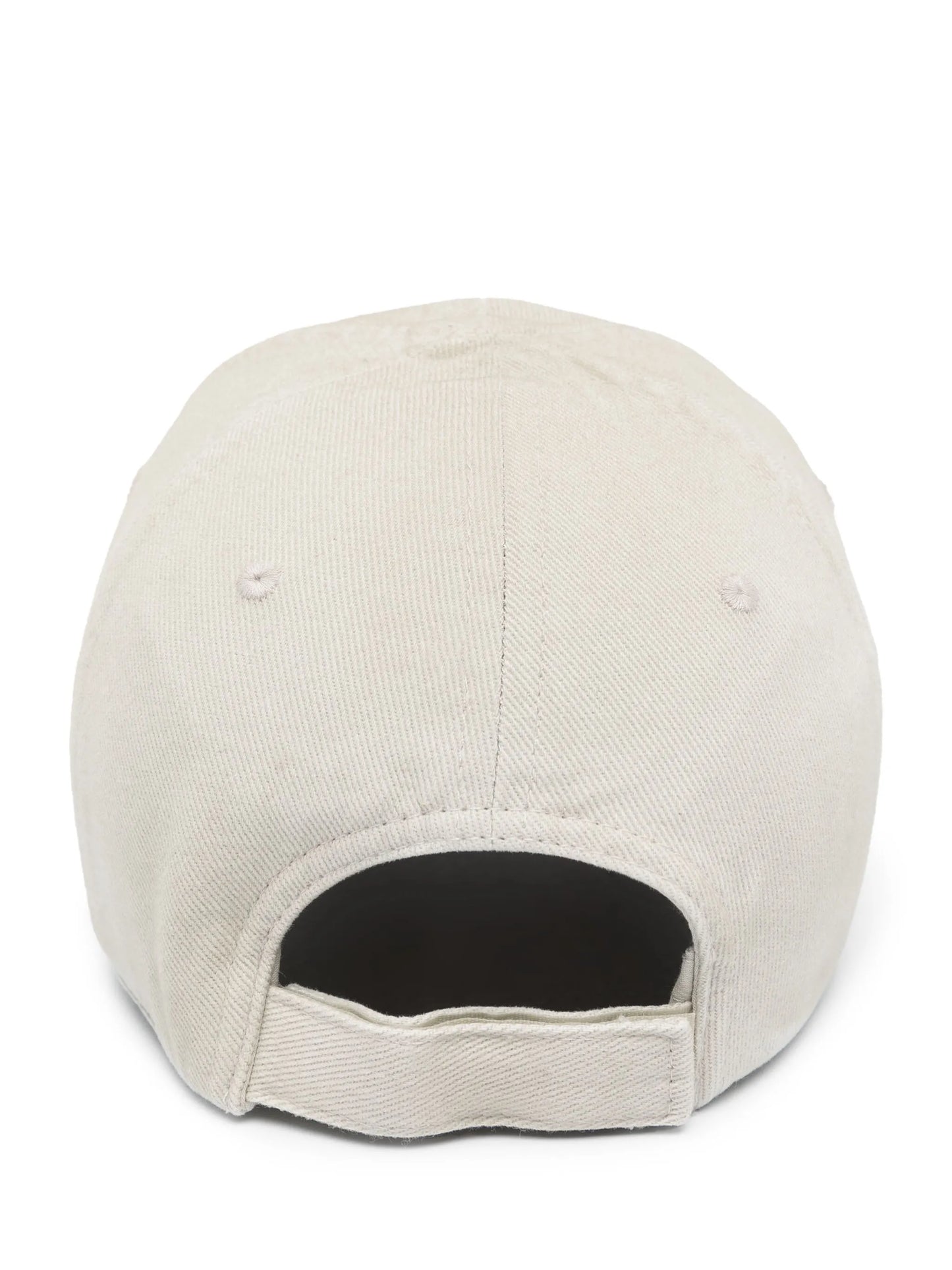 logo-embroidered cotton cap