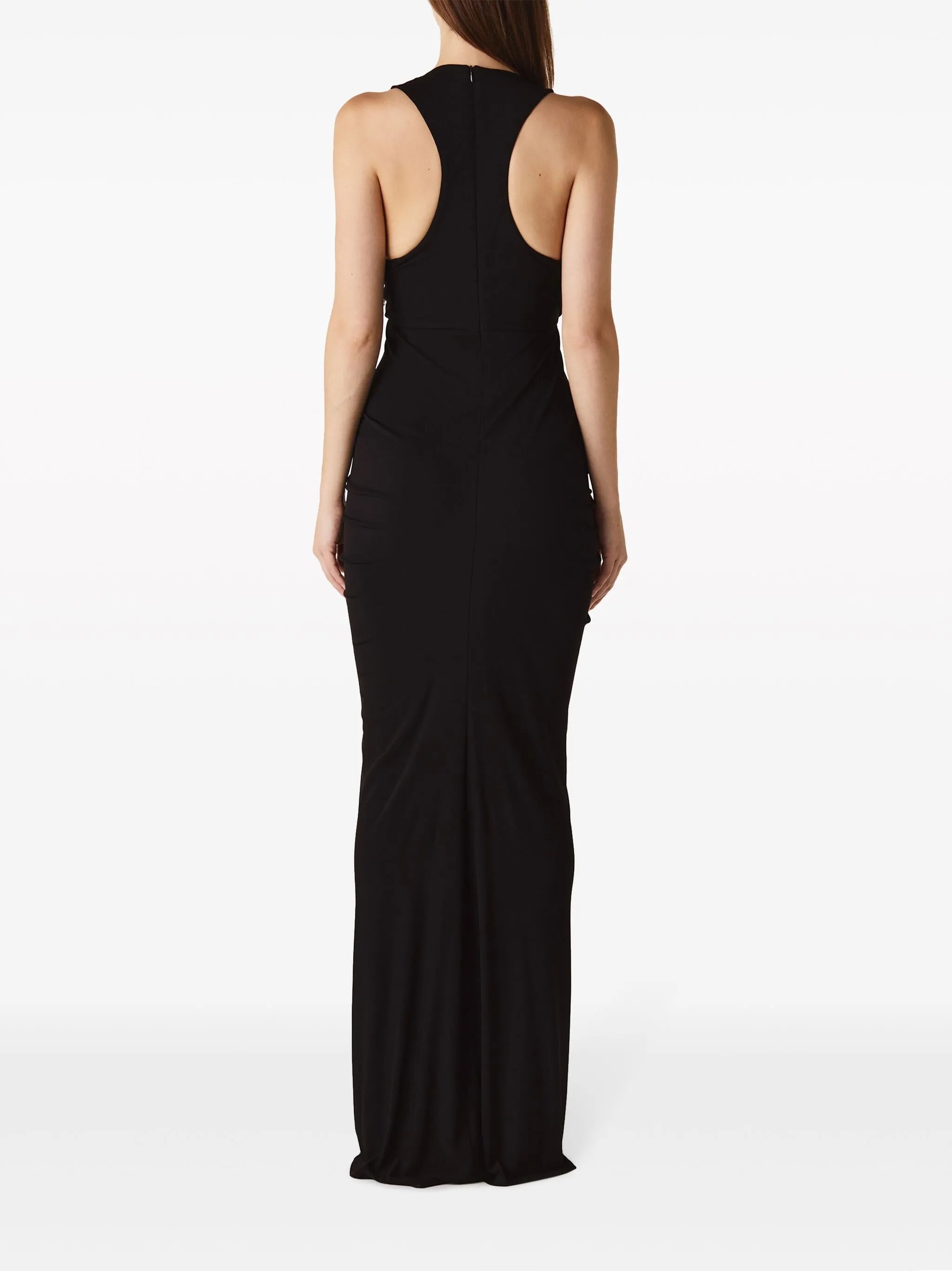 Vivenda draped cut-out maxi dress