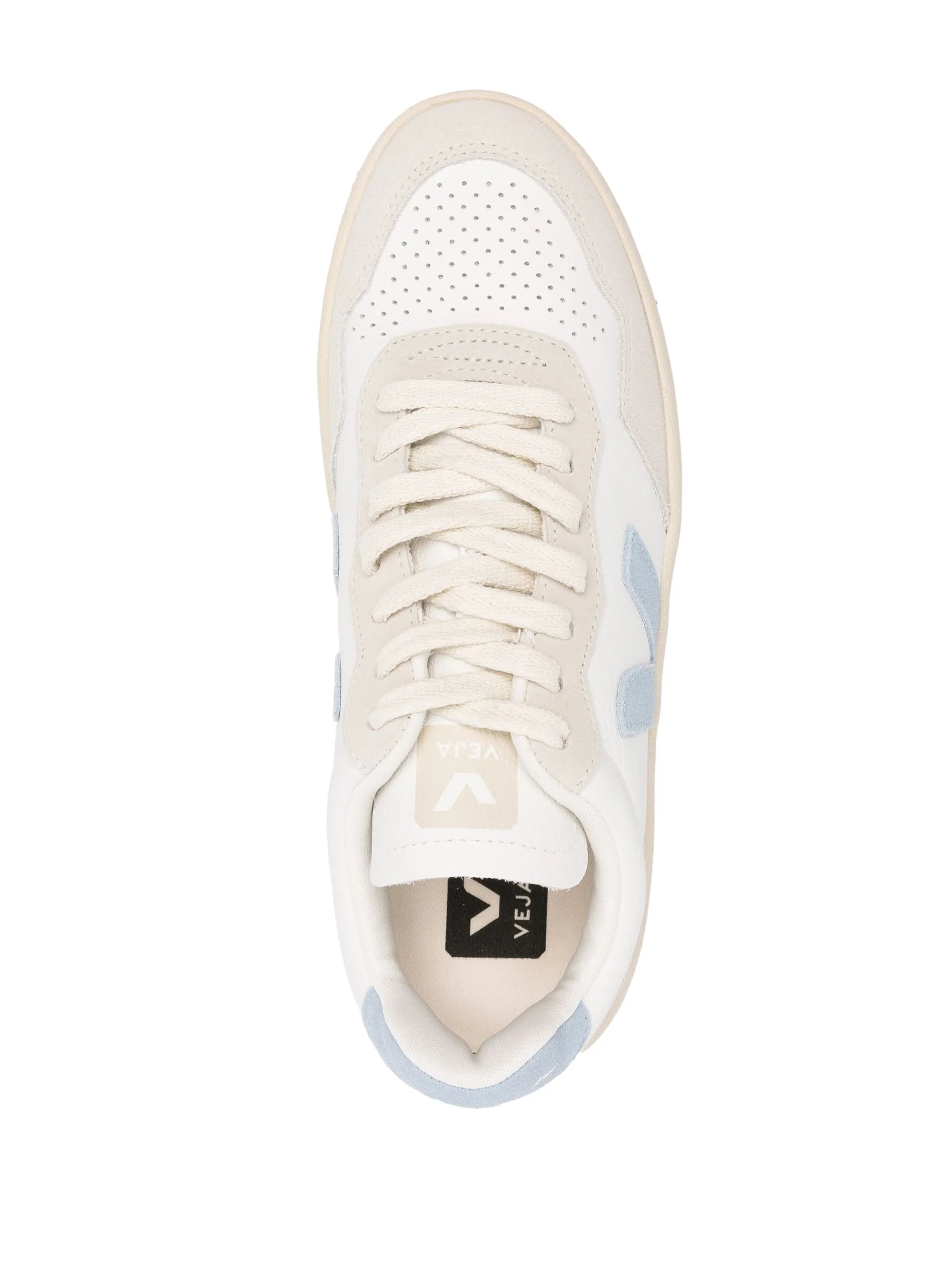V-90 low-top leather sneakers