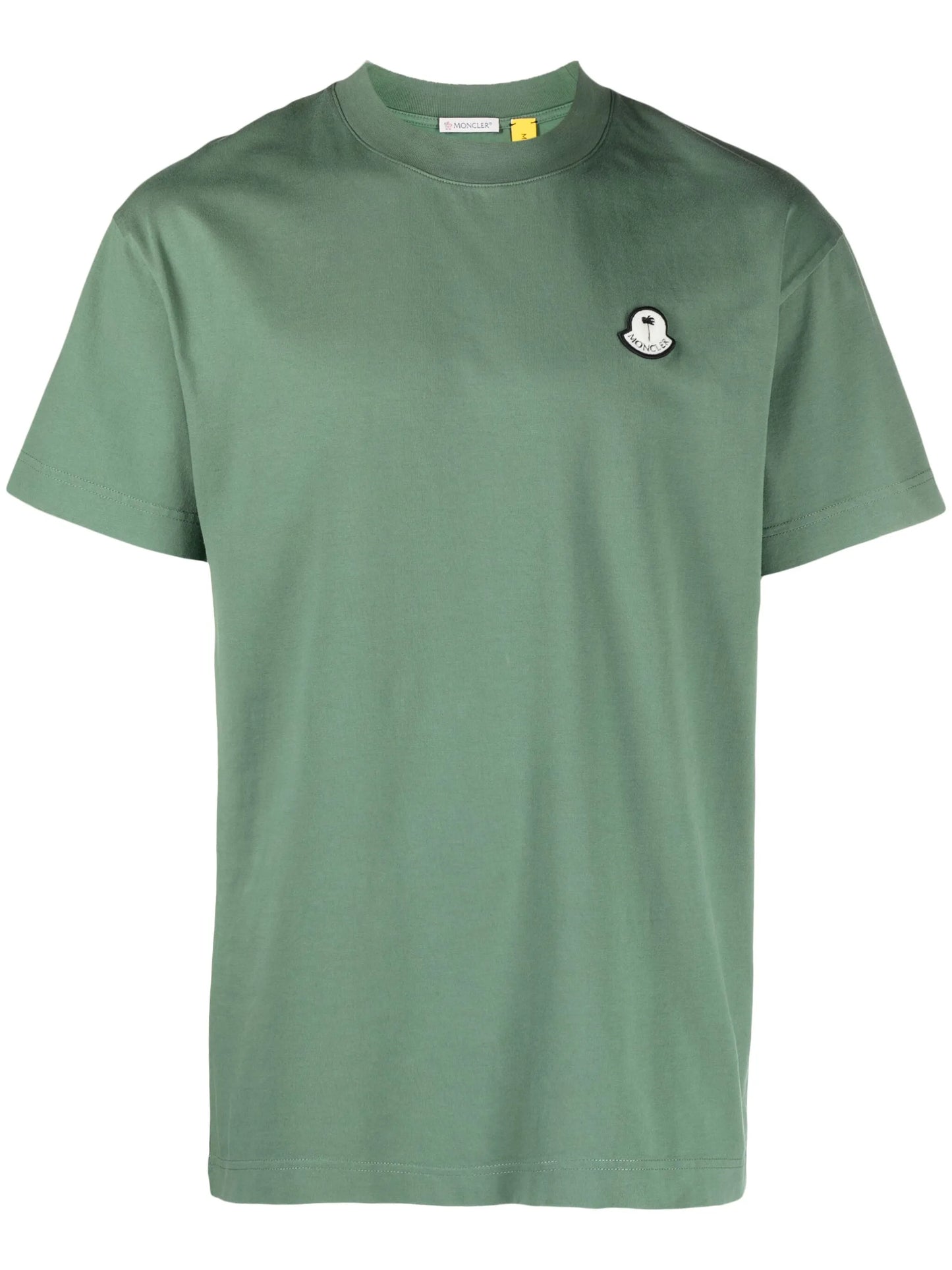 x Palm Angels logo-patch T-shirt