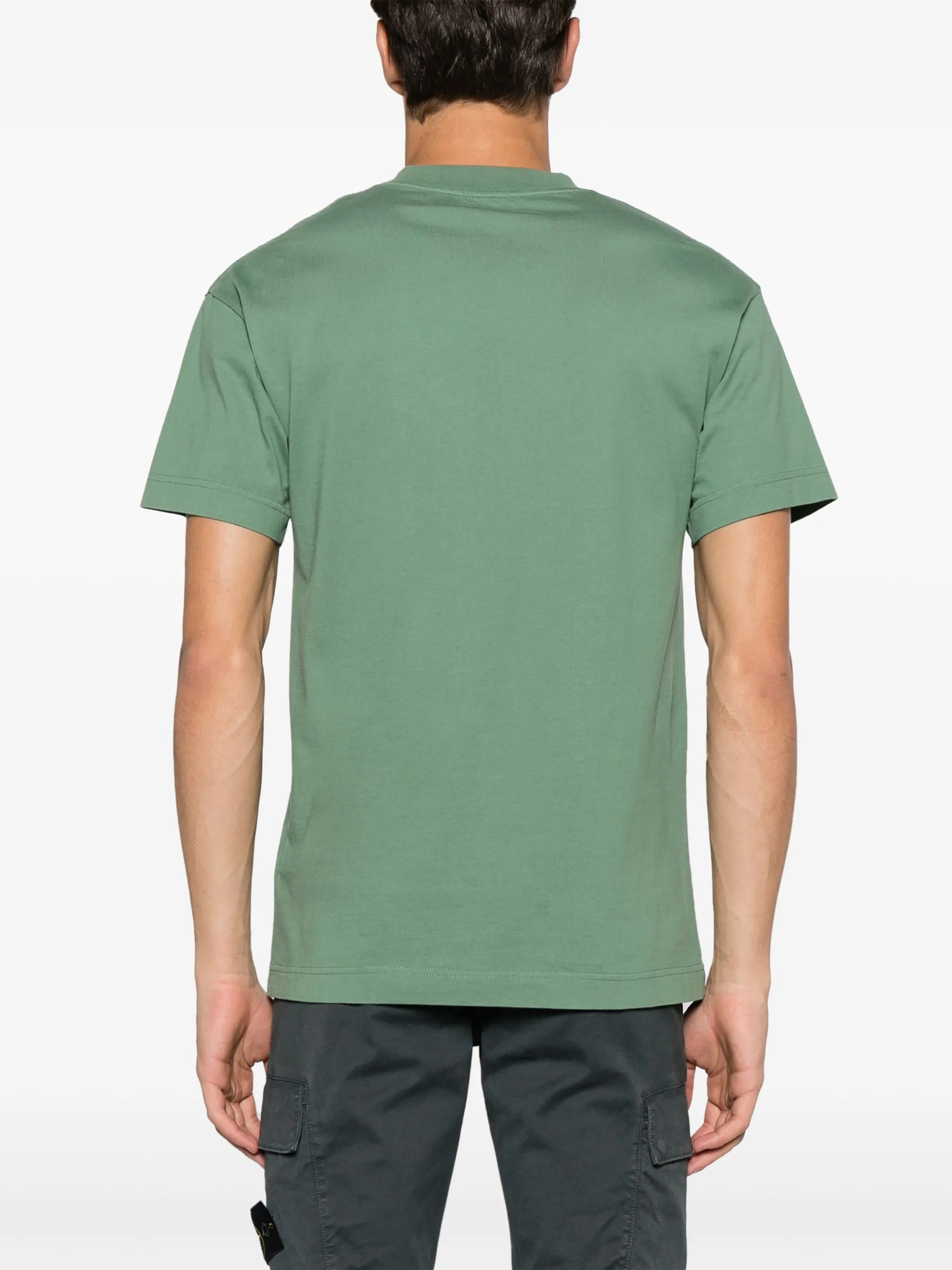 x Palm Angels logo-patch T-shirt